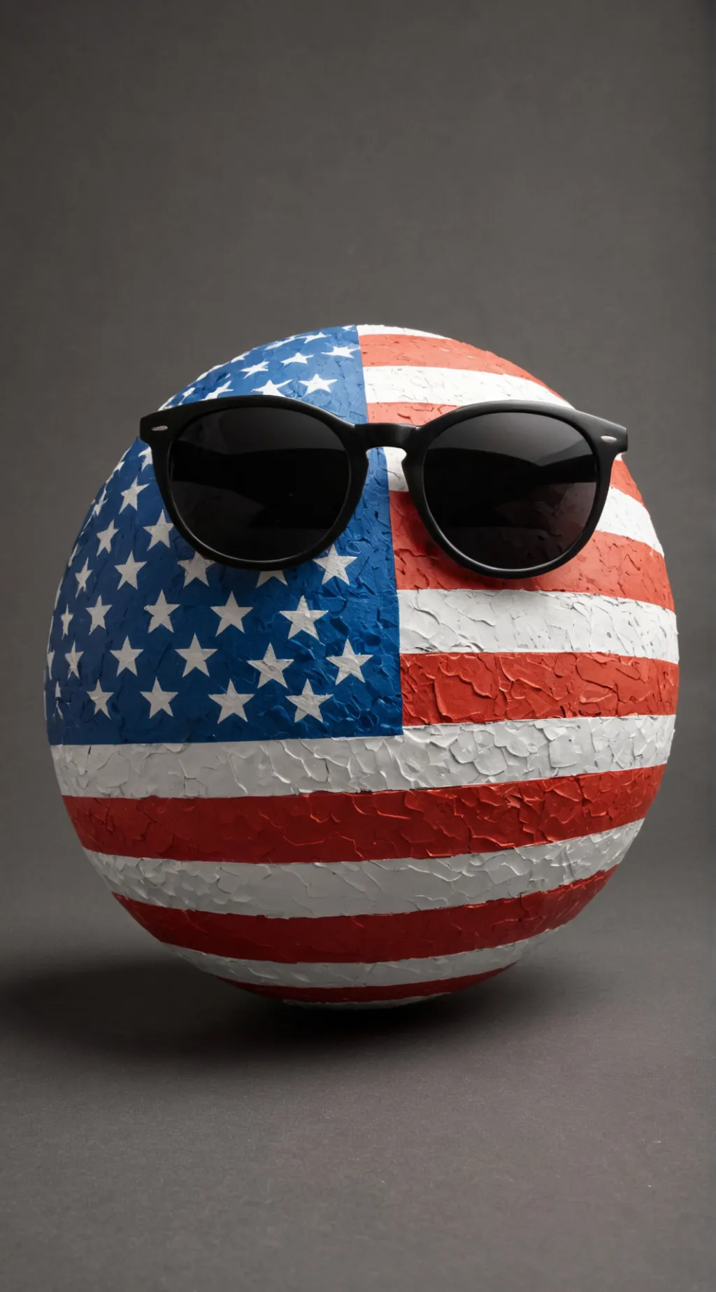 ai character: USA Ball background