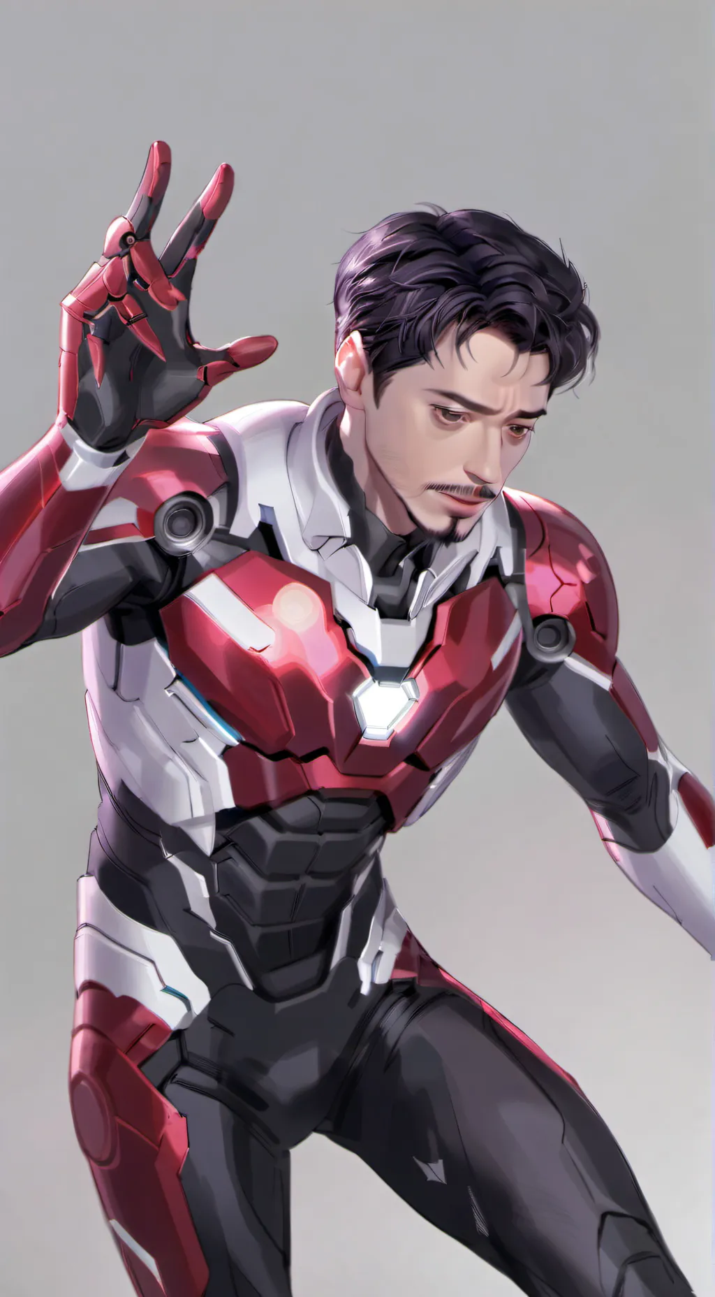 ai character: AVENGERS  background