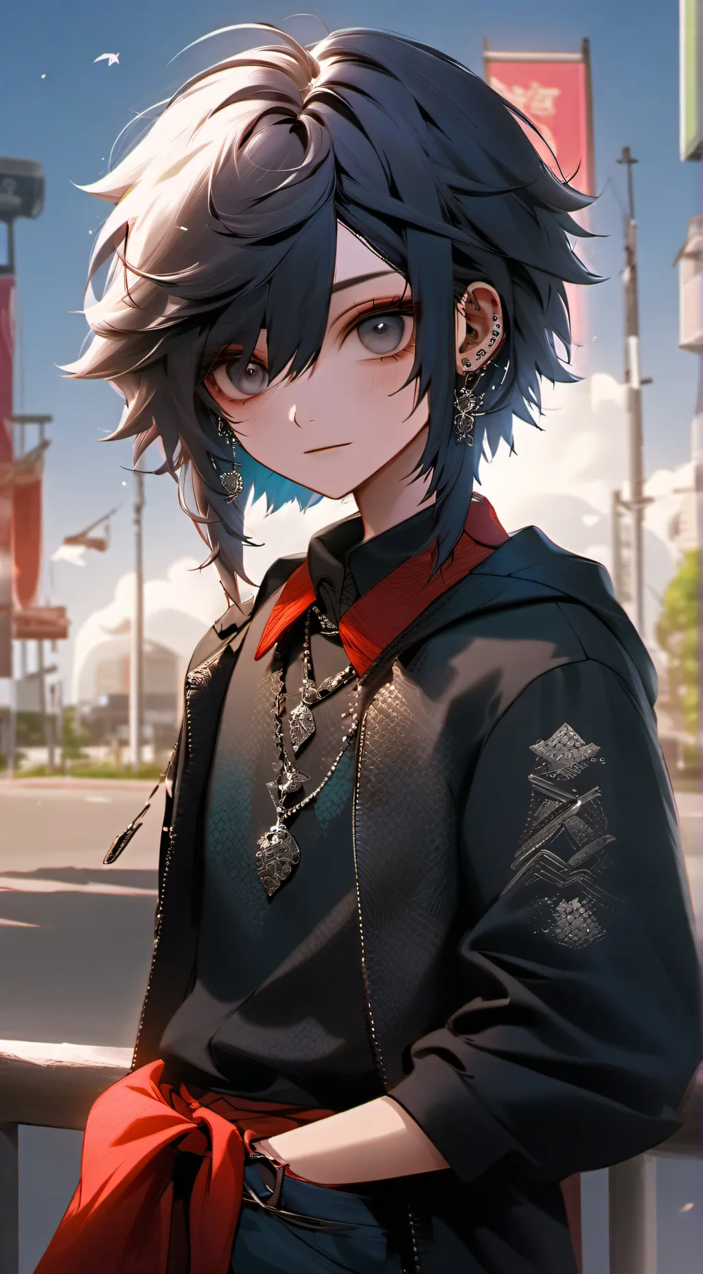 ai character: hunter background