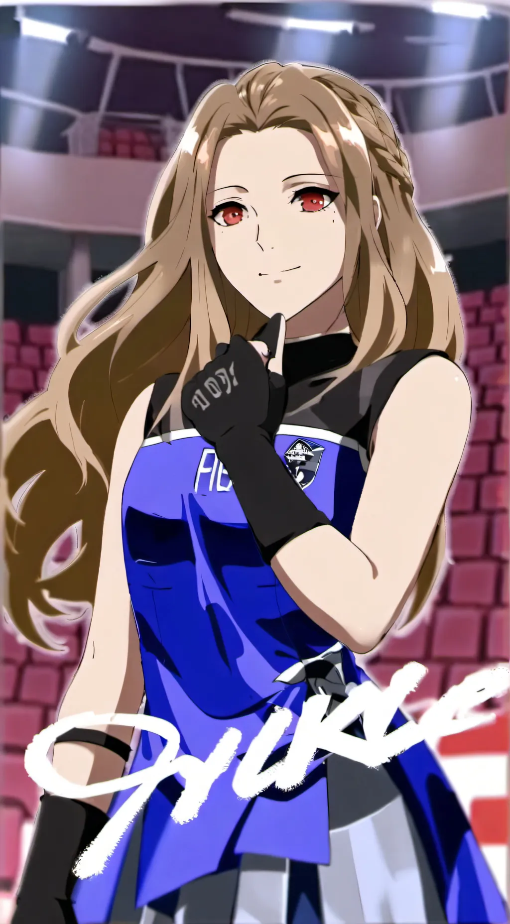 ai character: Orphelia durante background