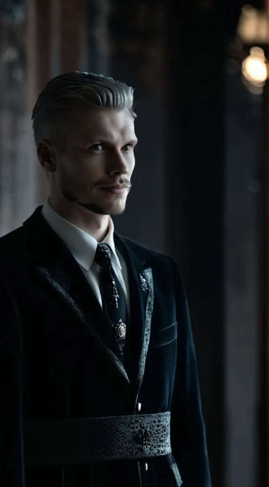 ai character: Klaus background