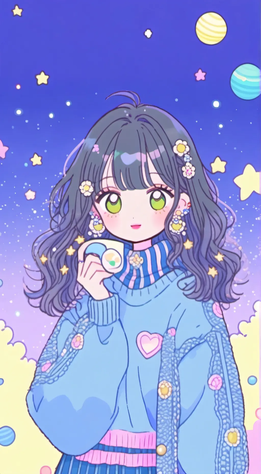 ai character: Lizbeth  background