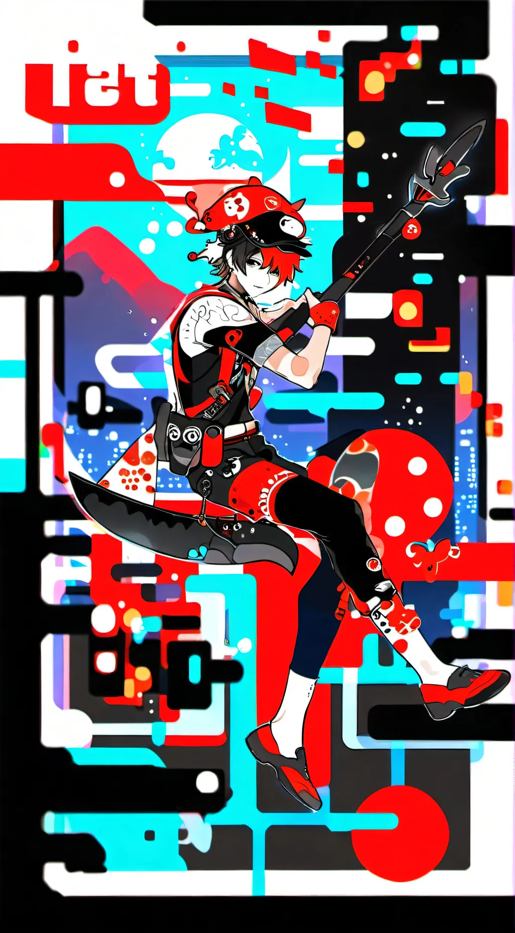 ai character: dw Gigi's crush background