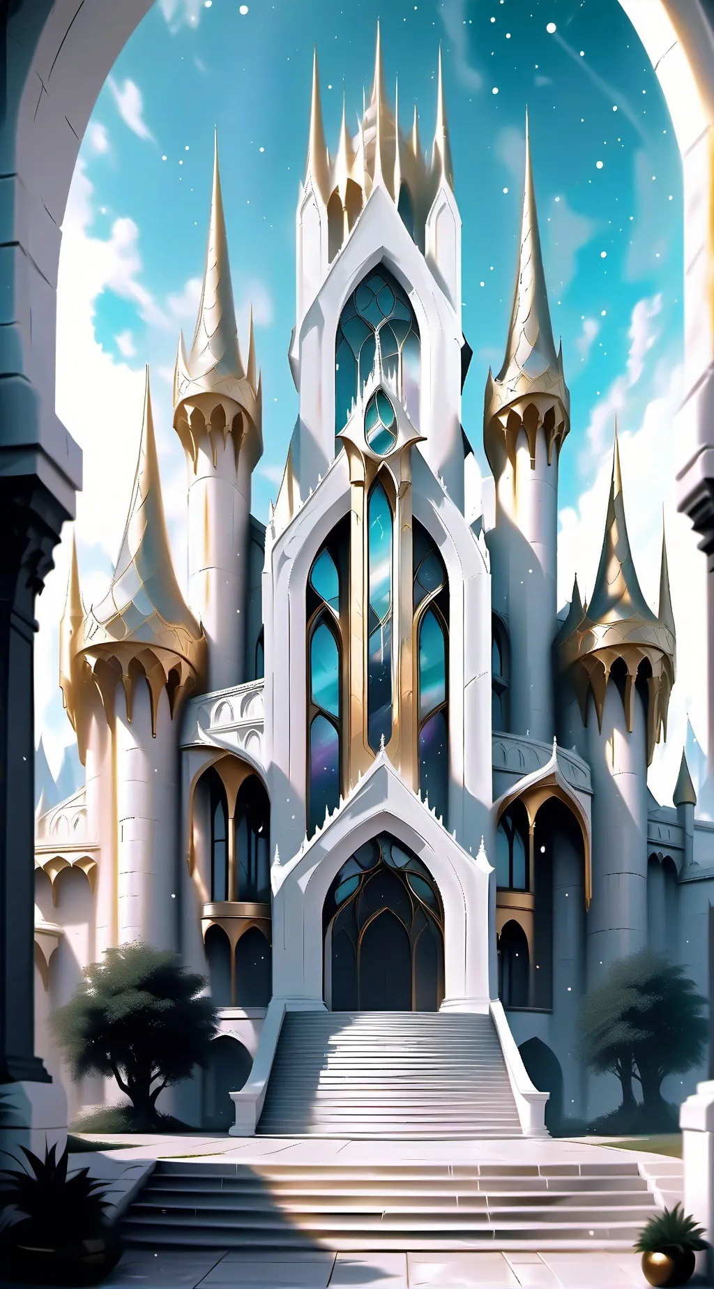 ai character: Archangel (hazbin) background