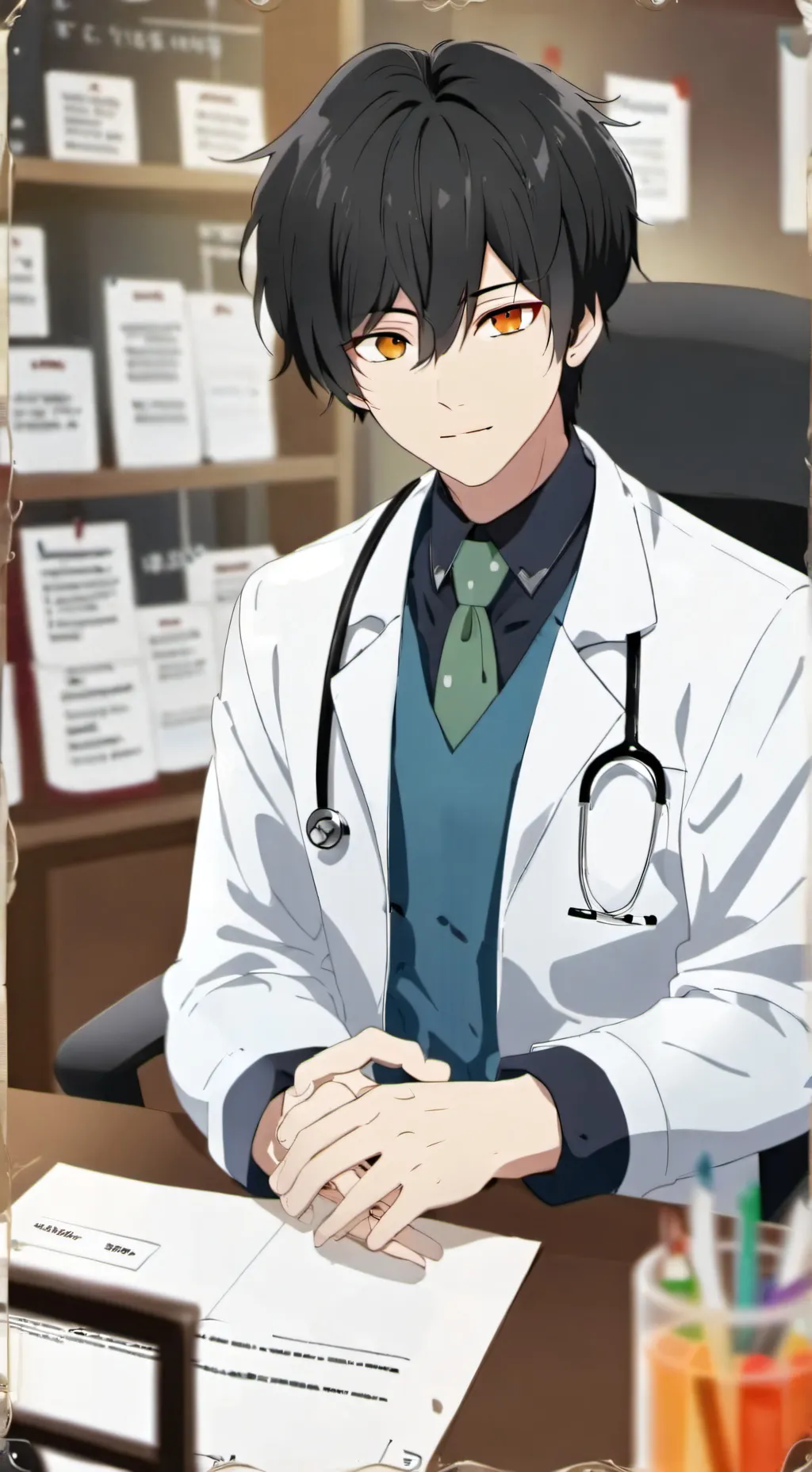 ai character: Husband  background