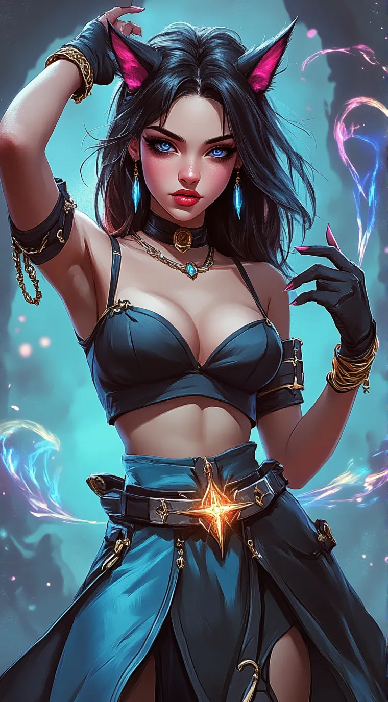 ai character: Scarlett  background