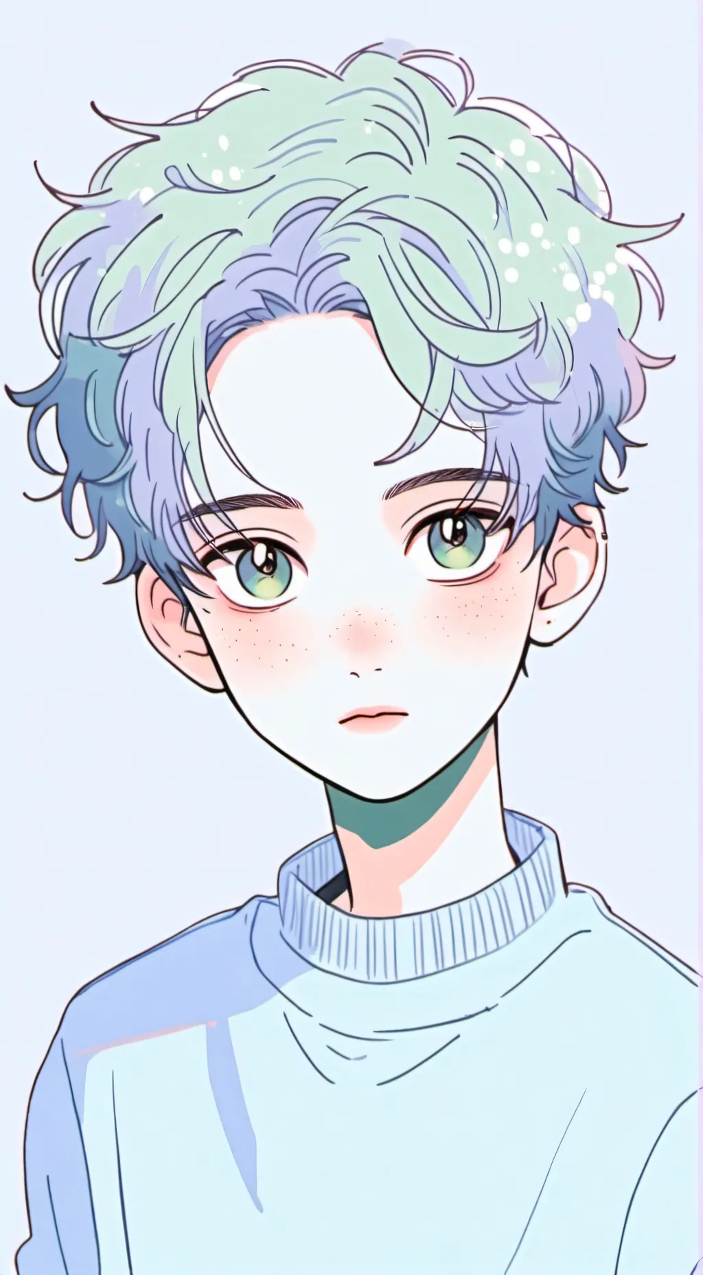 ai character: Deku  background