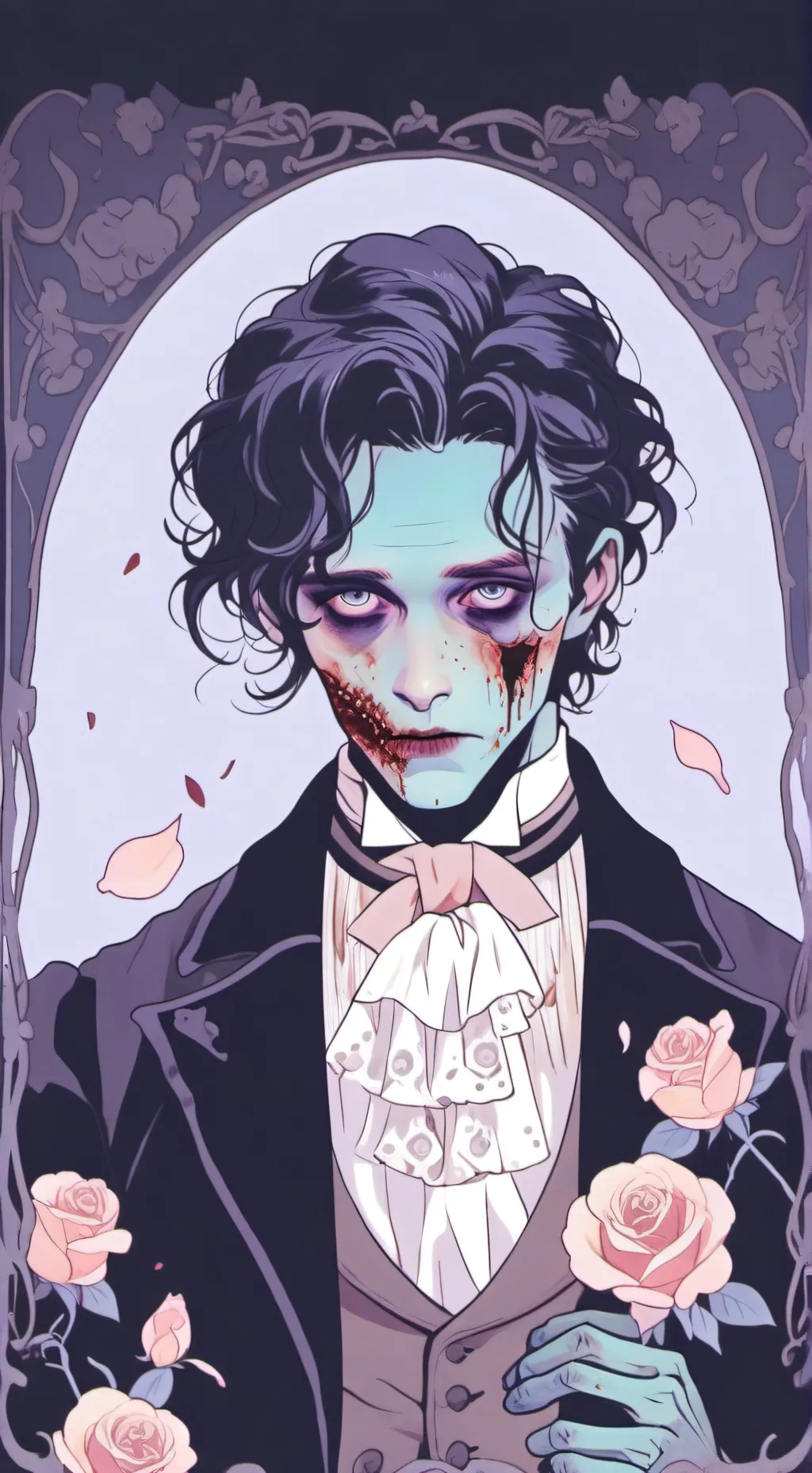 ai character: Romeo 💀🥀 background
