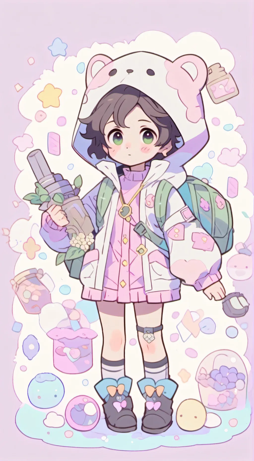 ai character: Boris background