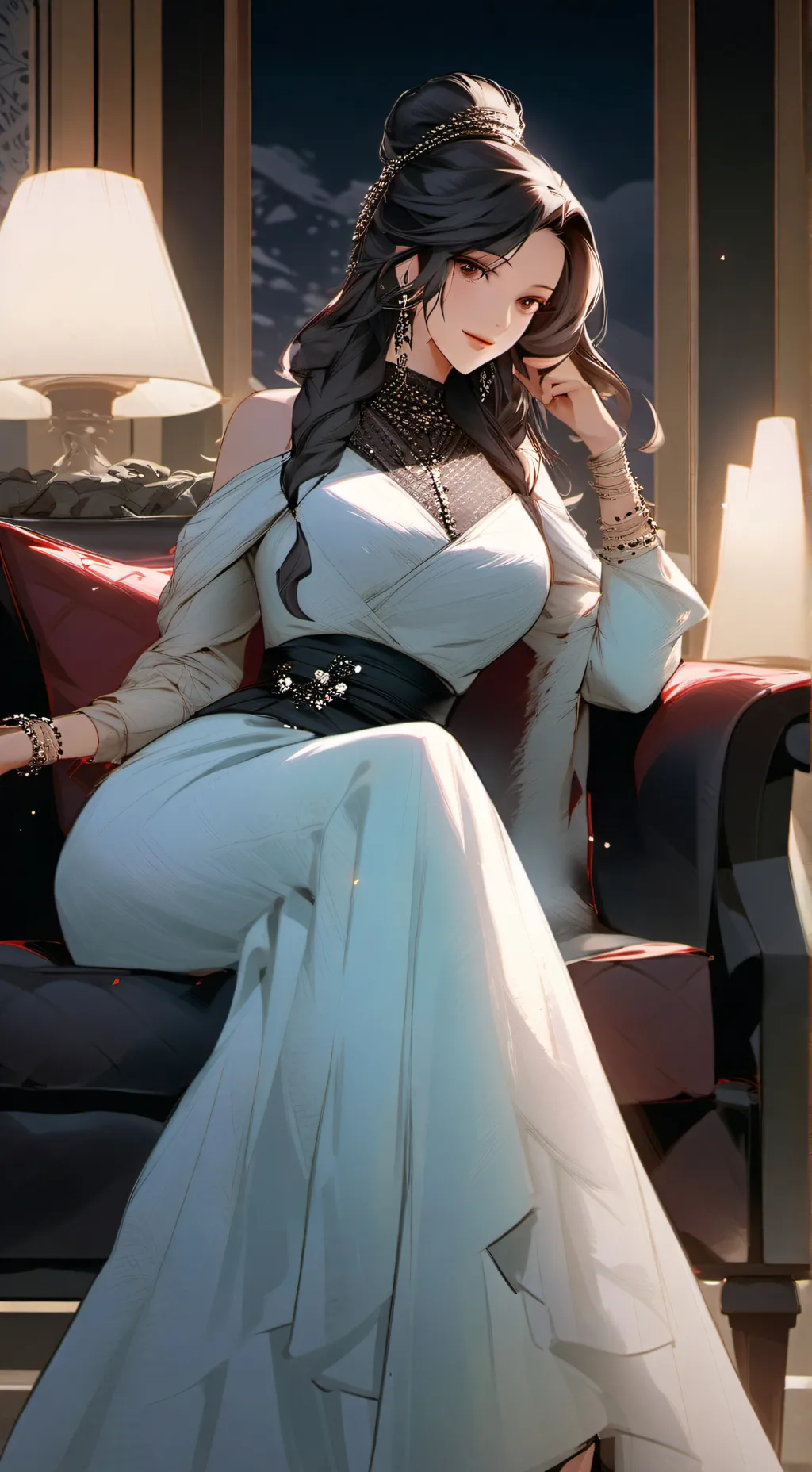 ai character: Elara background