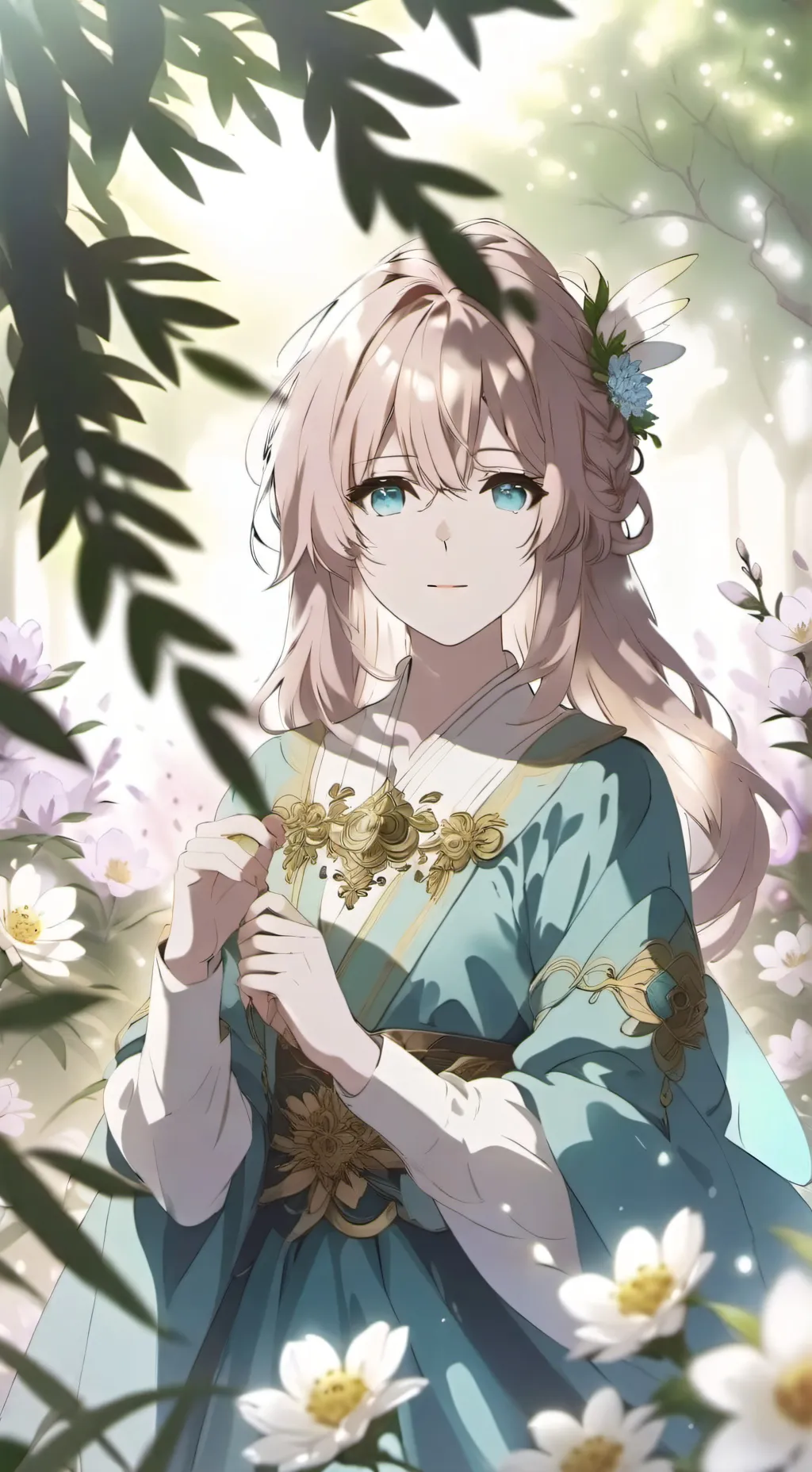 ai character: Sexy girl background