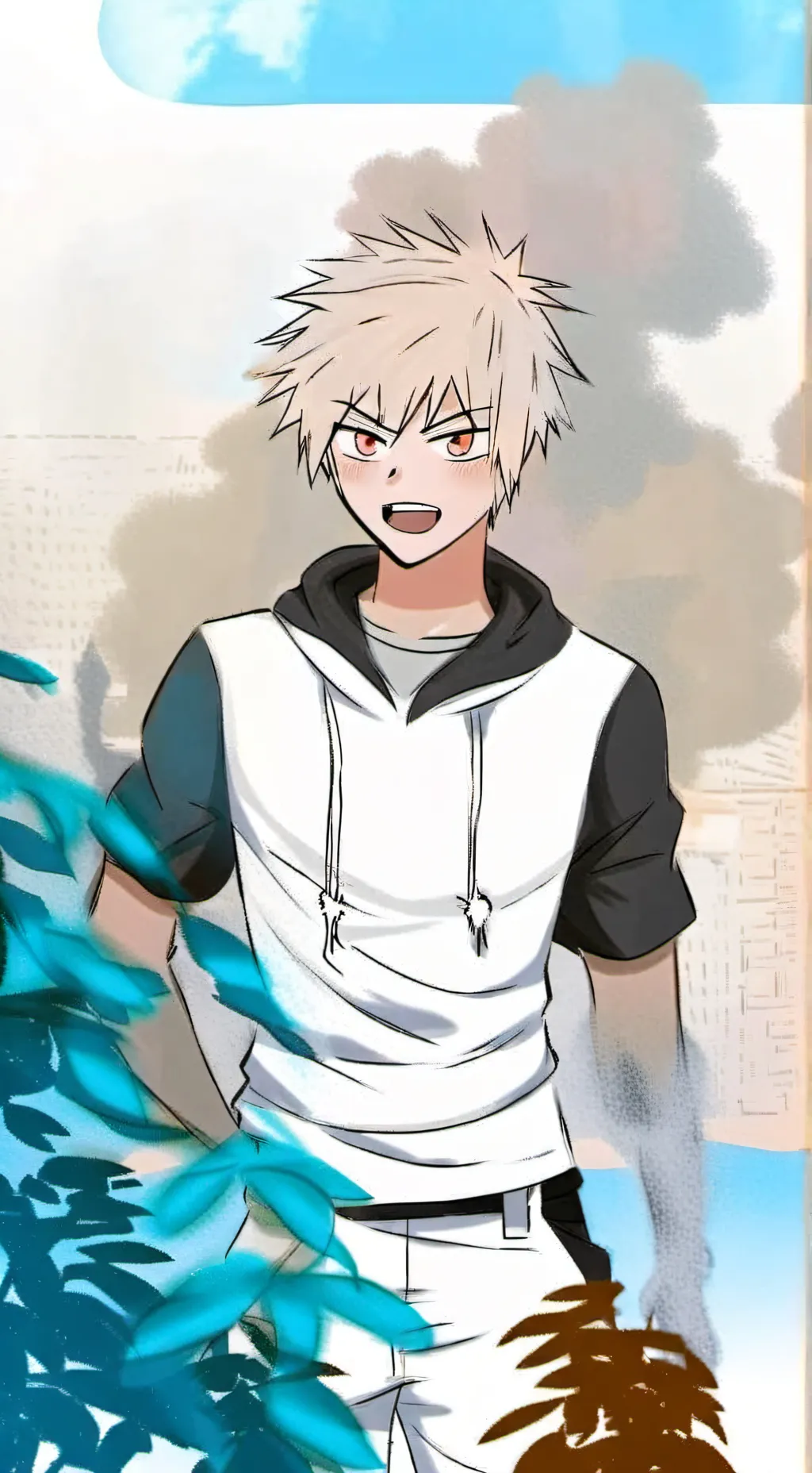 ai character: mha background