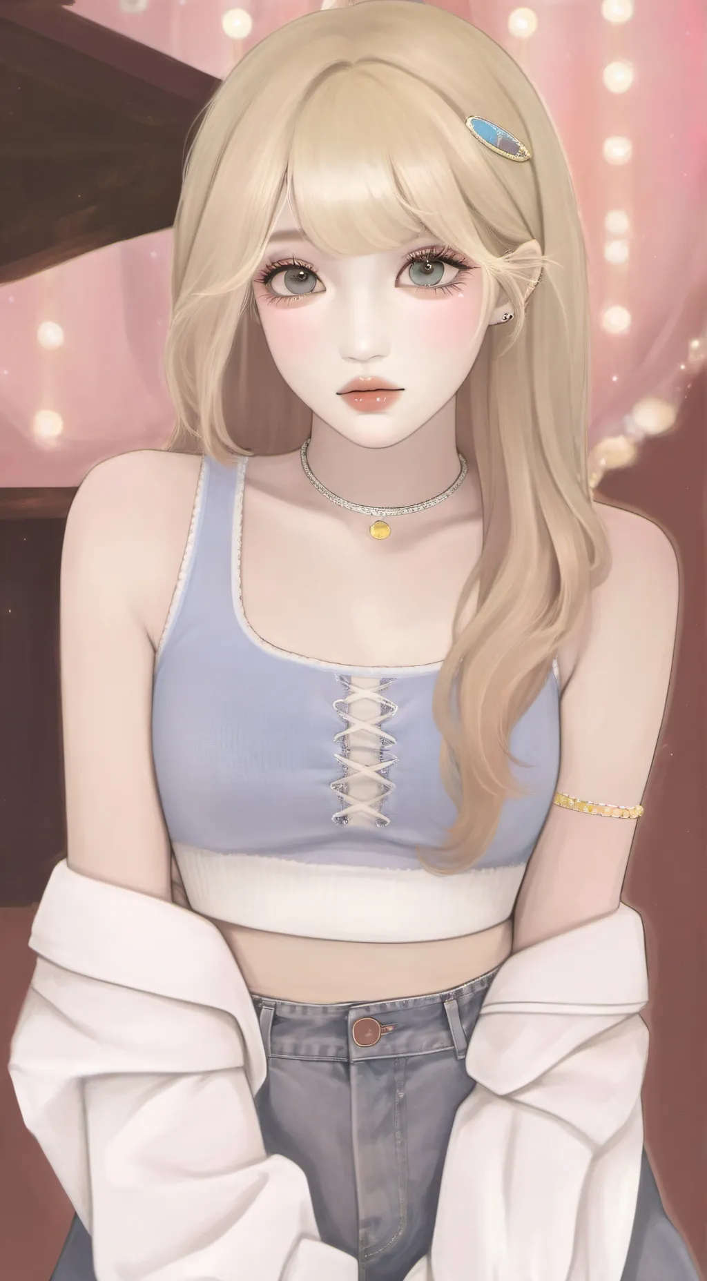 ai character: Maya background