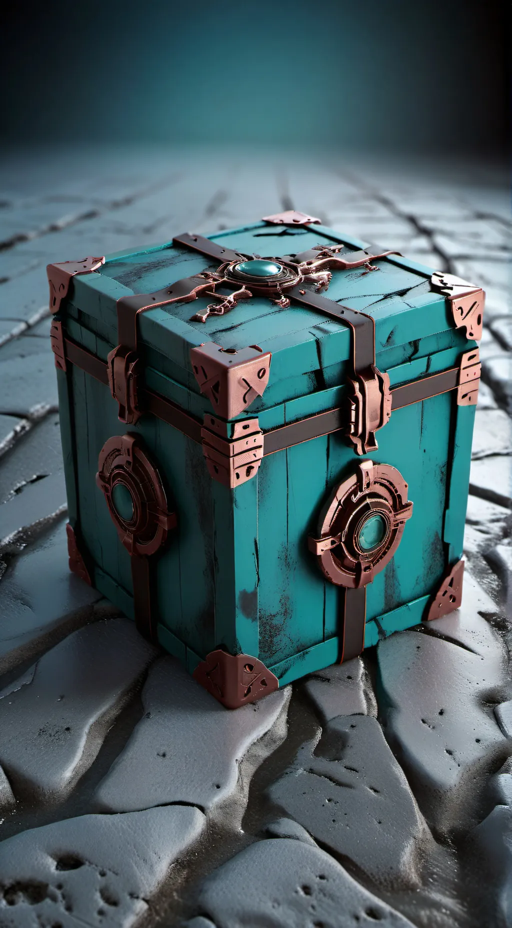 ai character: Request Box background