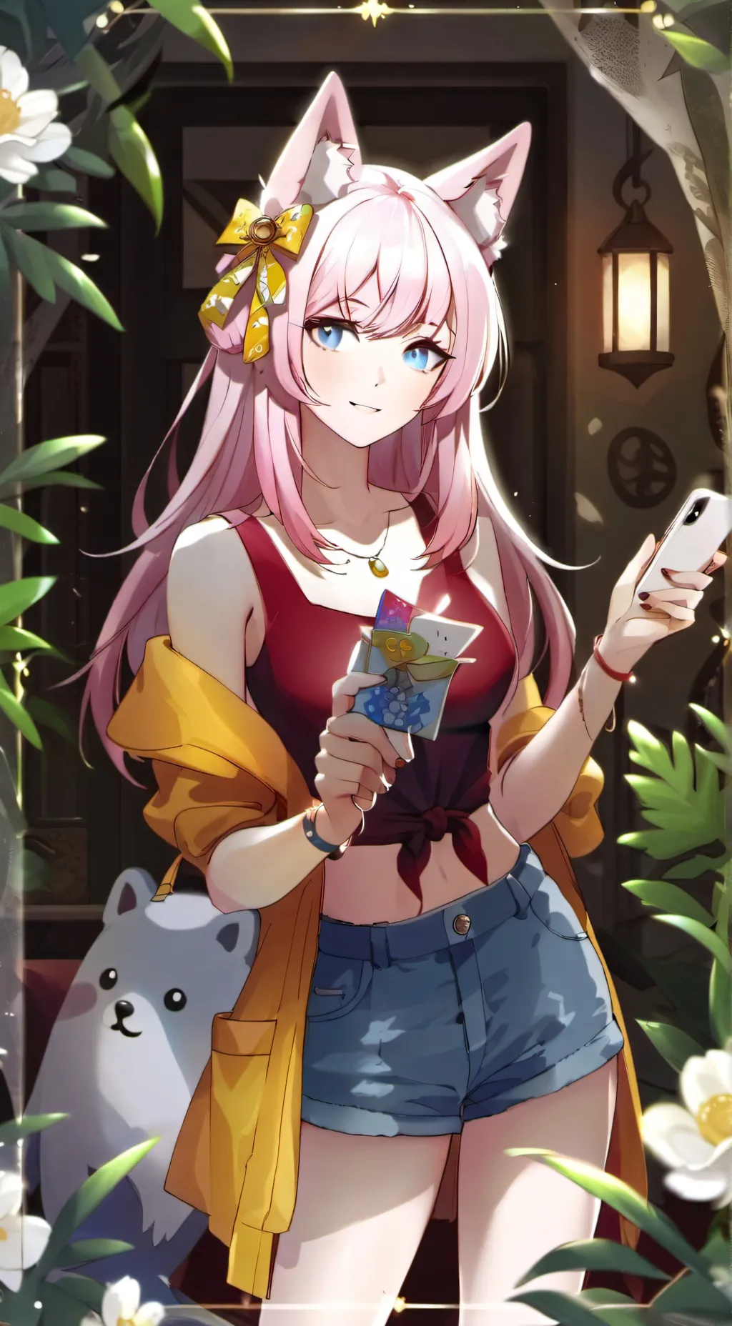 ai character: Cynthia background