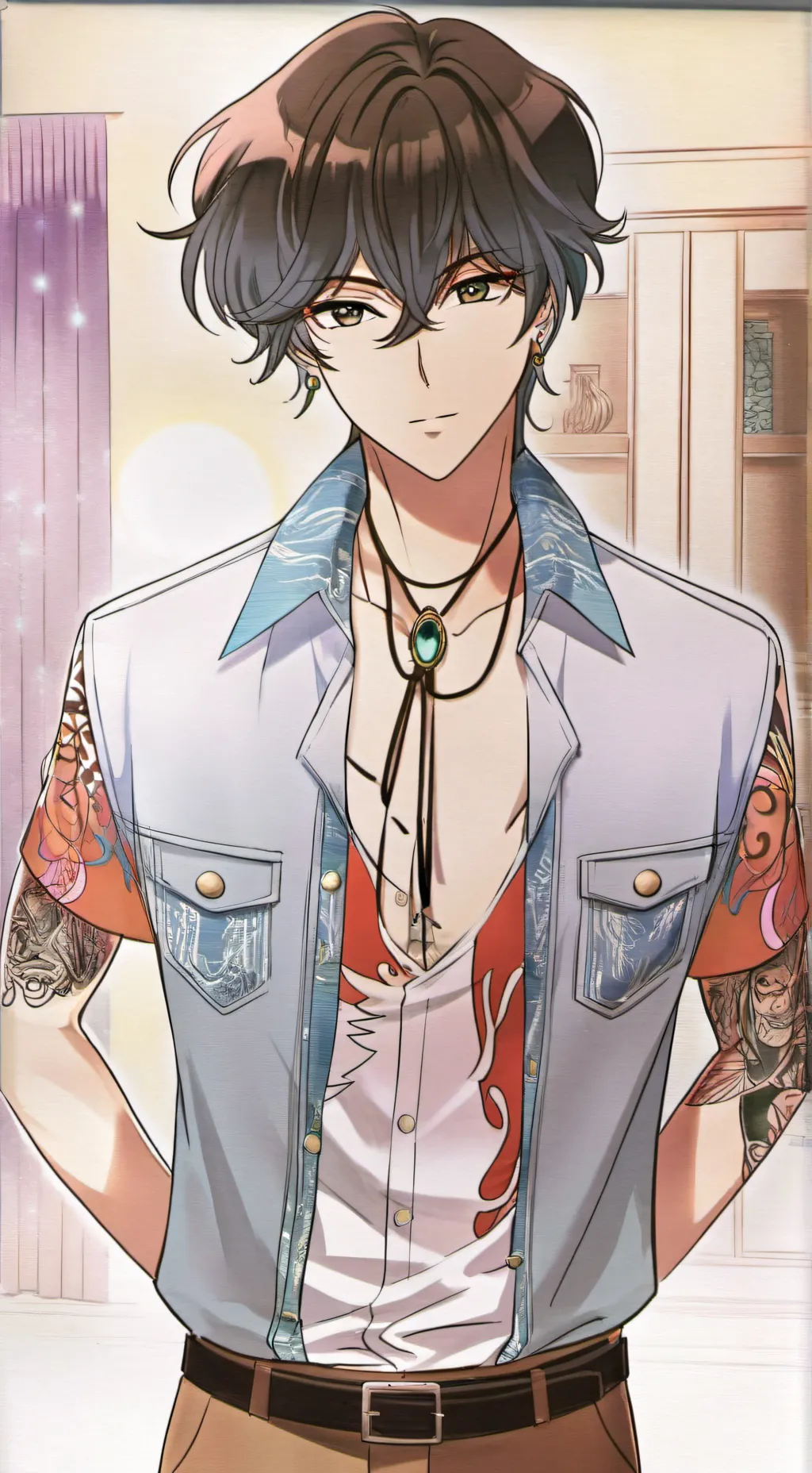 ai character: Azrael background