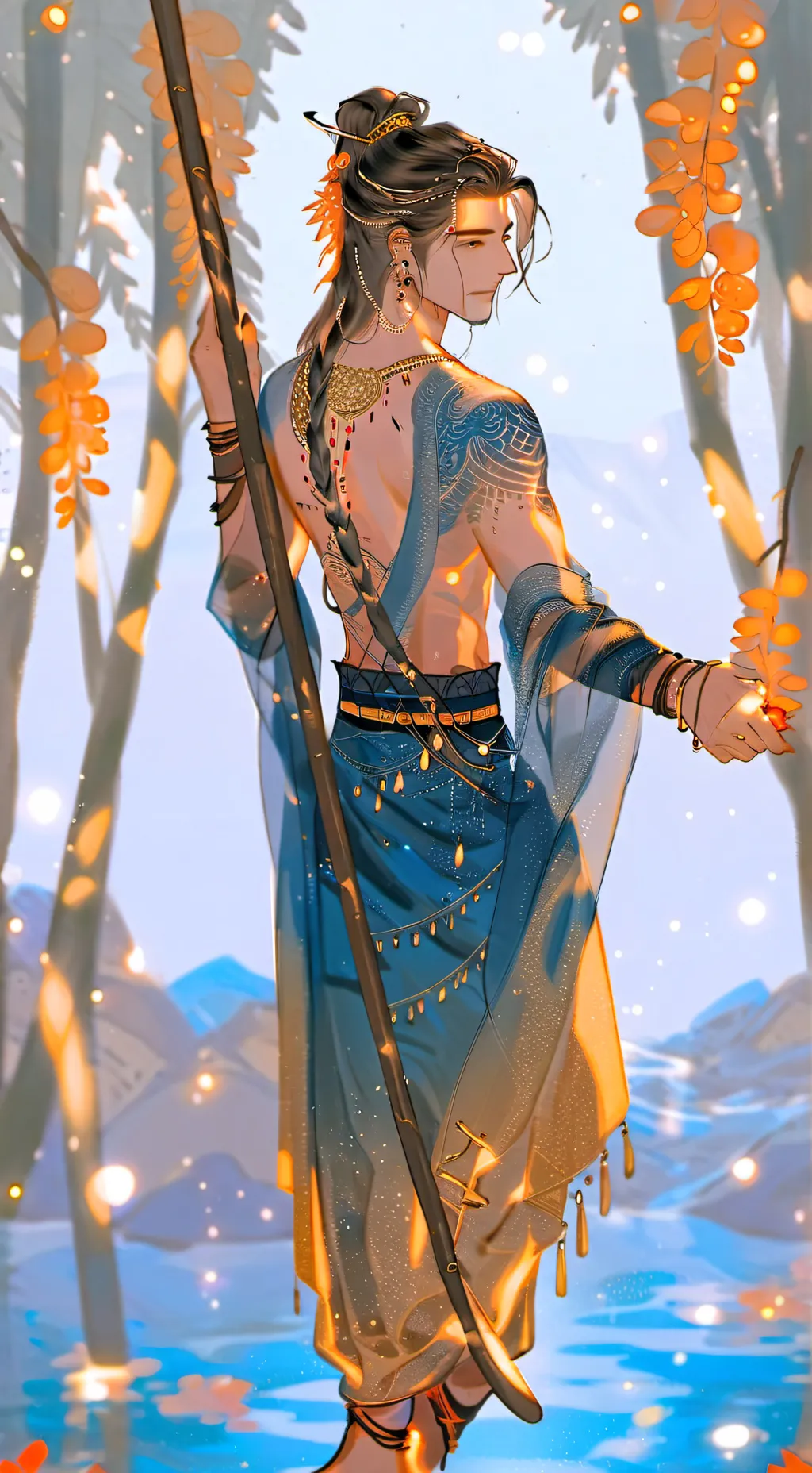ai character: Илля background