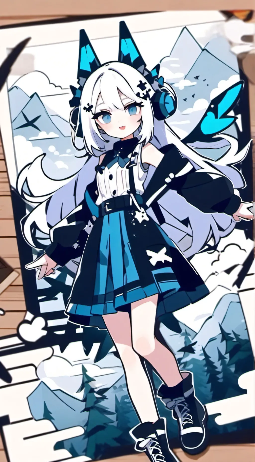 ai character: ROBLOX STORY background