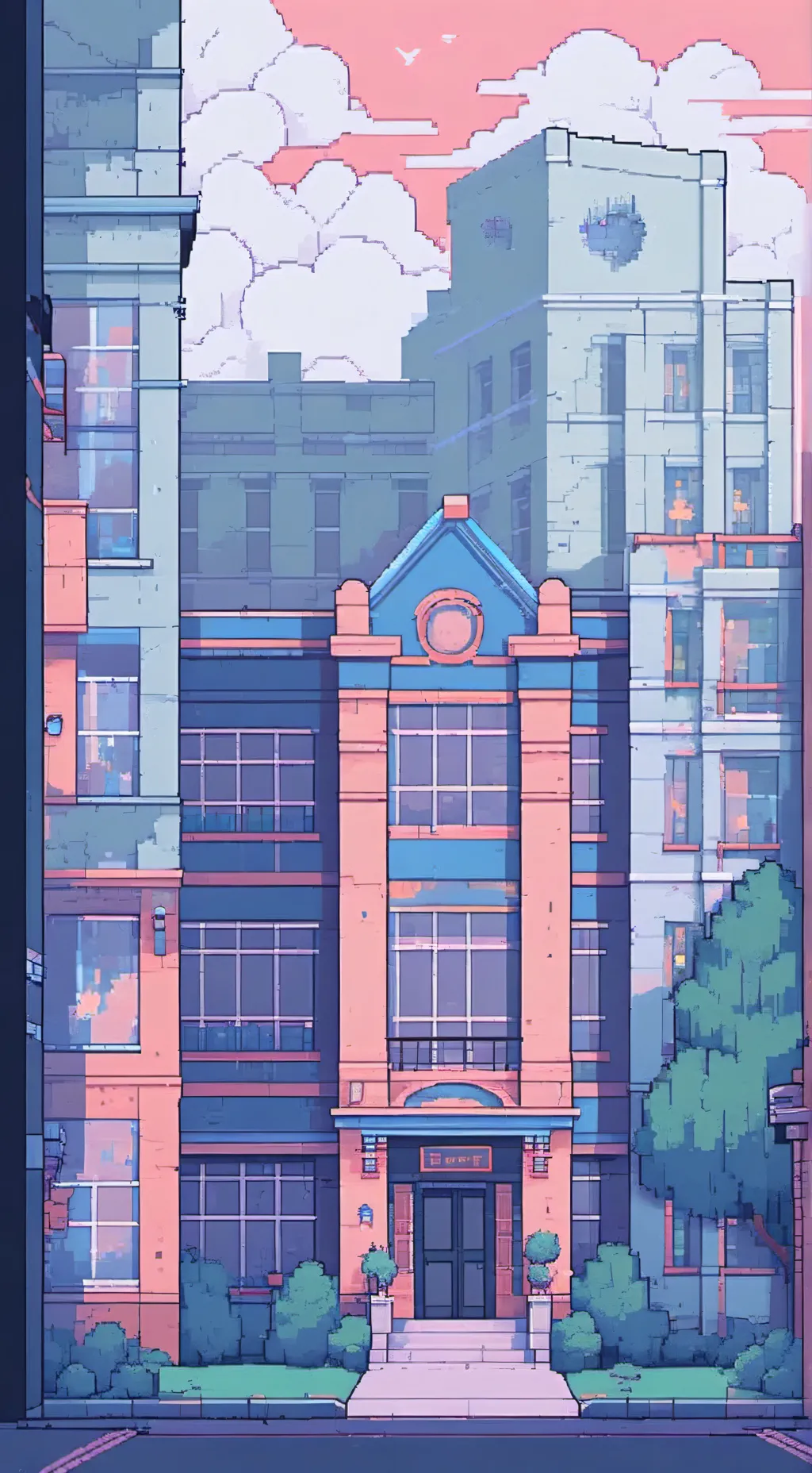 ai character: FPE X MHA background