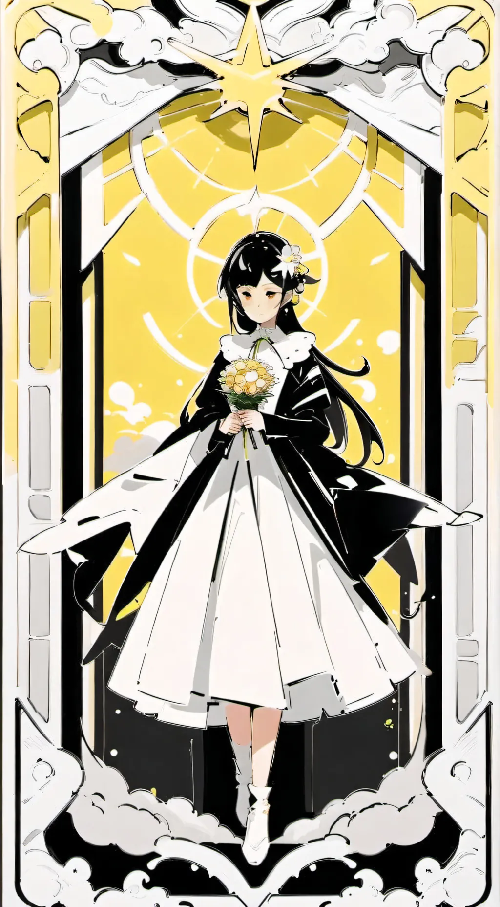 ai character: flowersss 🌼 background