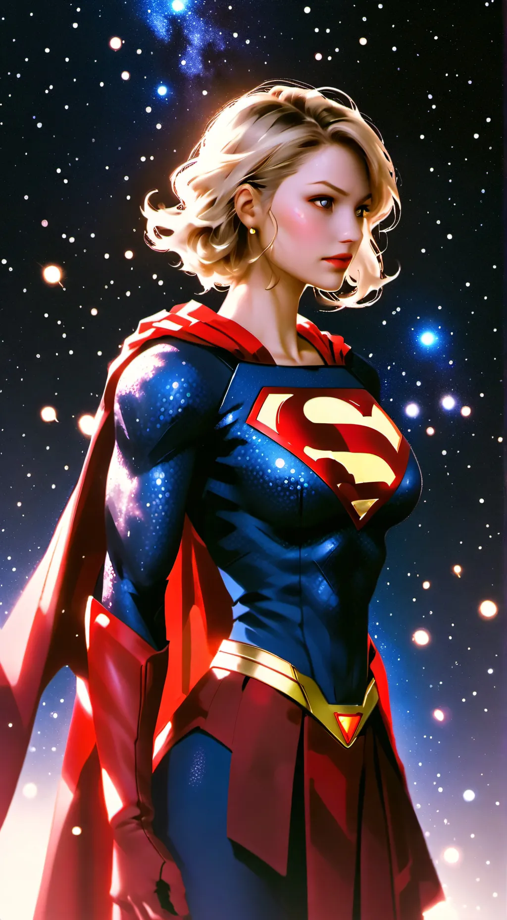 ai character: Supergirl  background