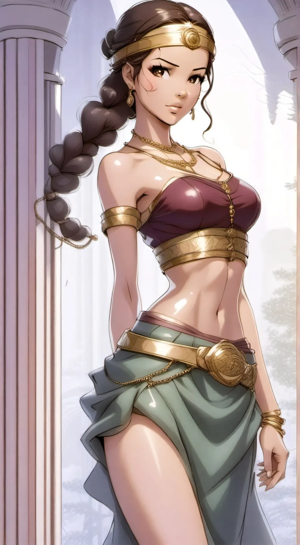 ai character: Алиса background