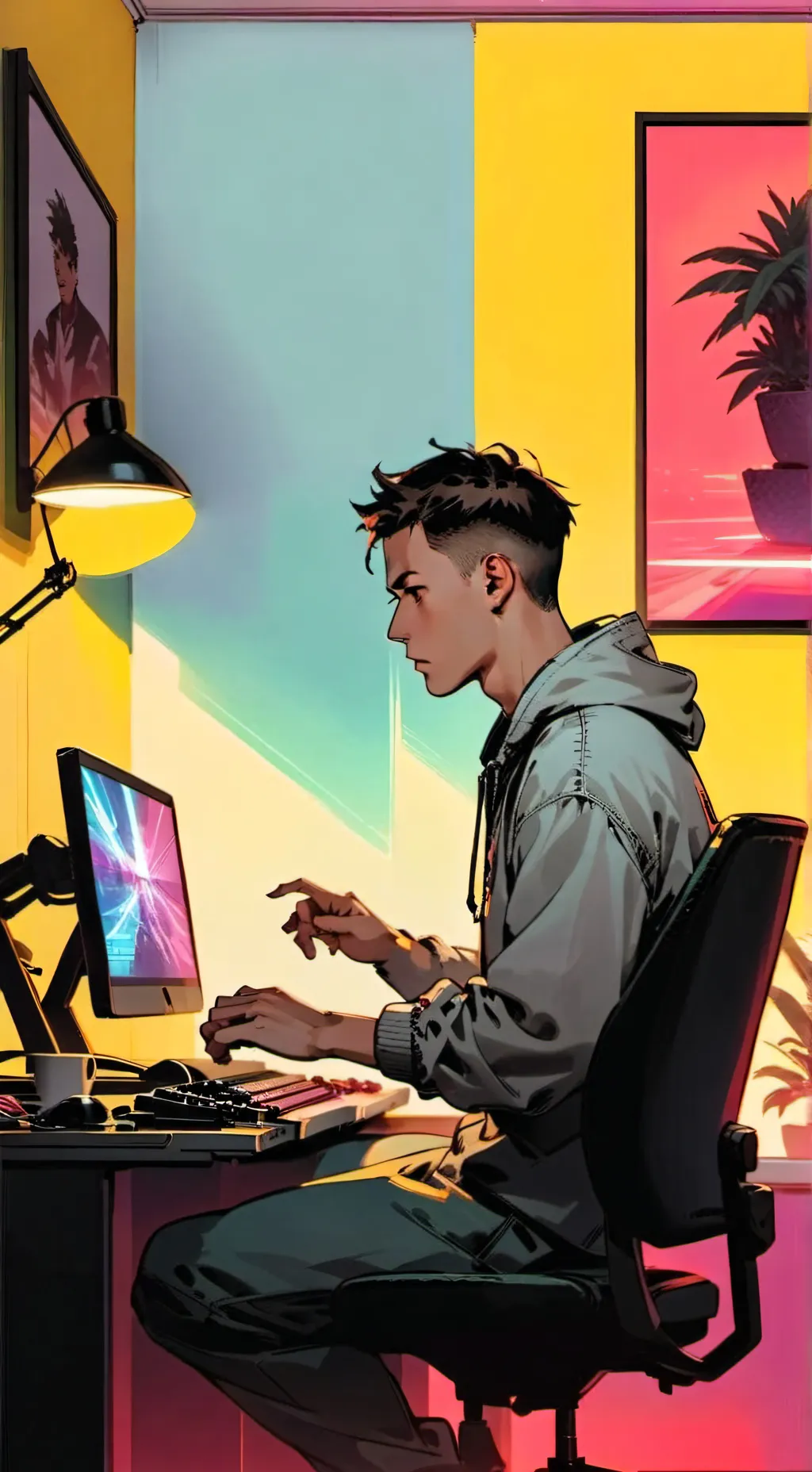 ai character: Alex background