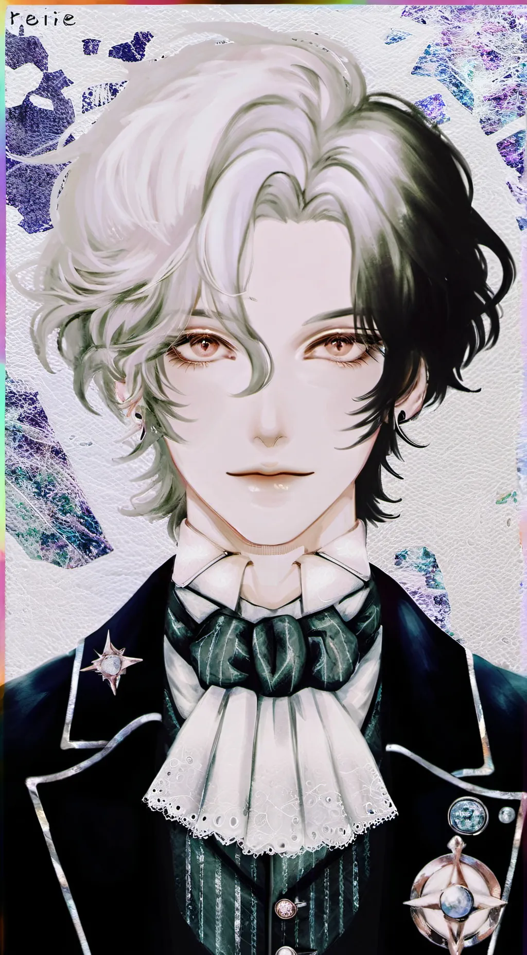 ai character: Dr. Sigma Root Beer background
