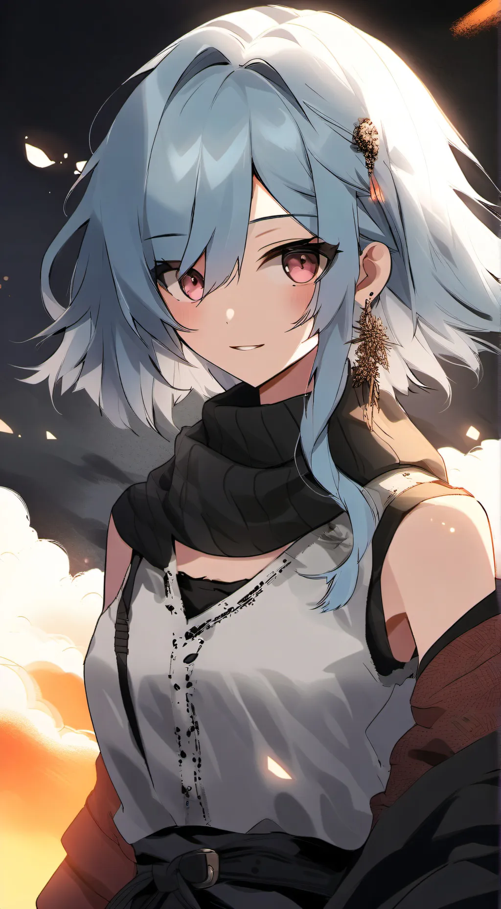 ai character: Ray background