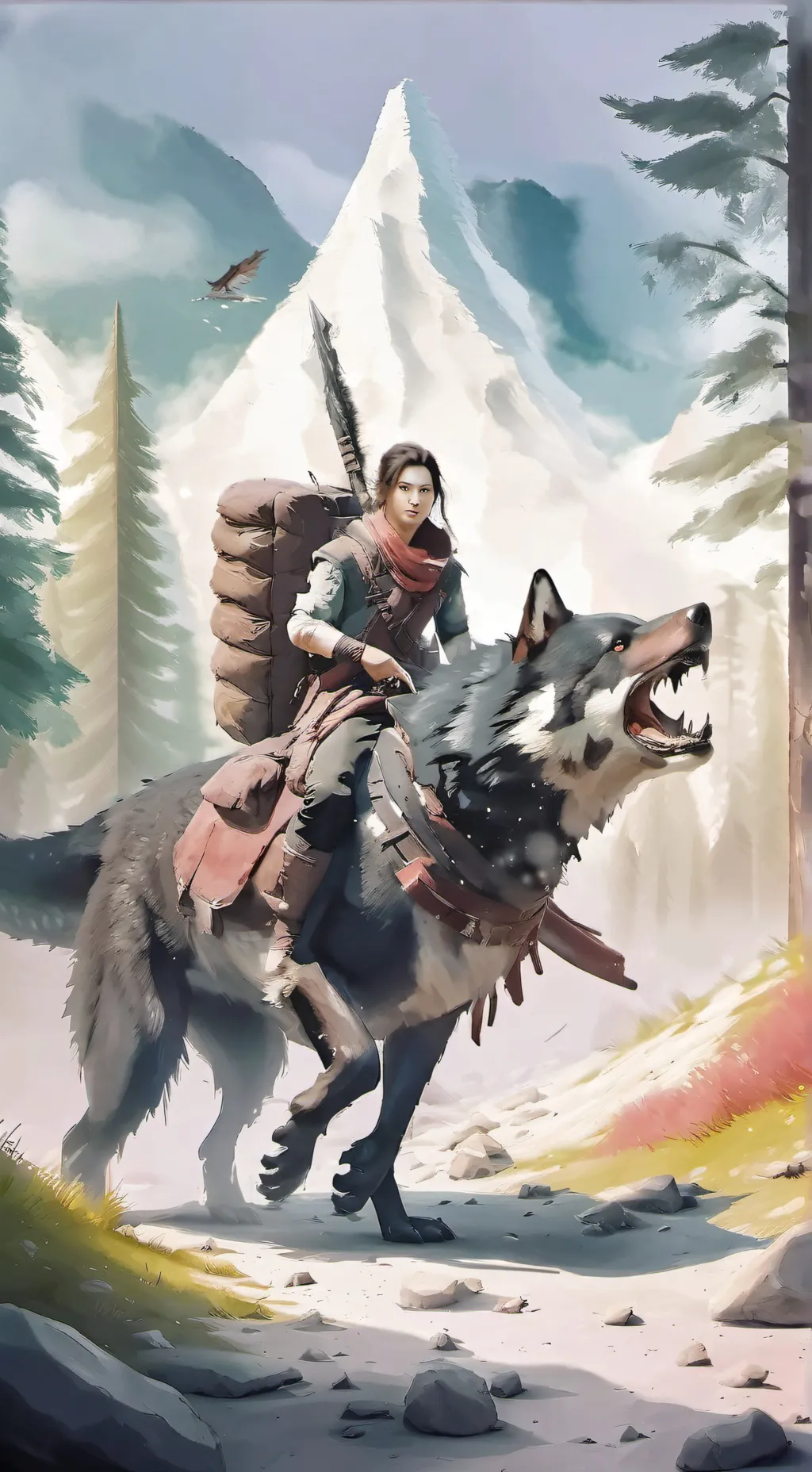 ai character: ali background