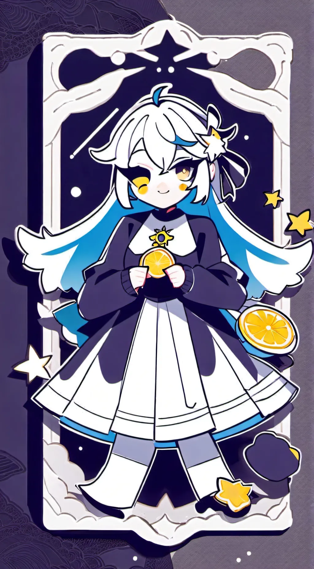 ai character: shadow cookie background