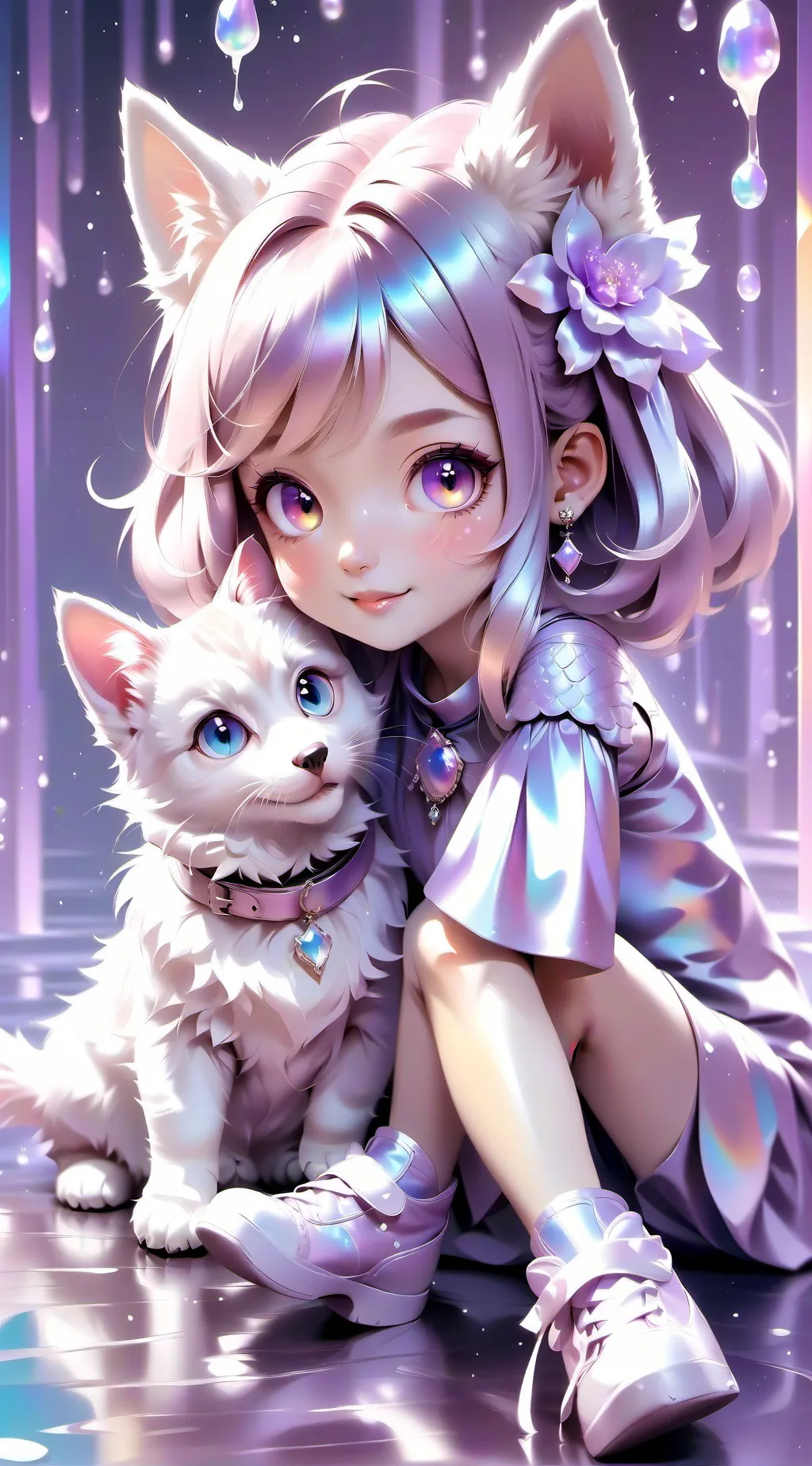 ai character: Mina background