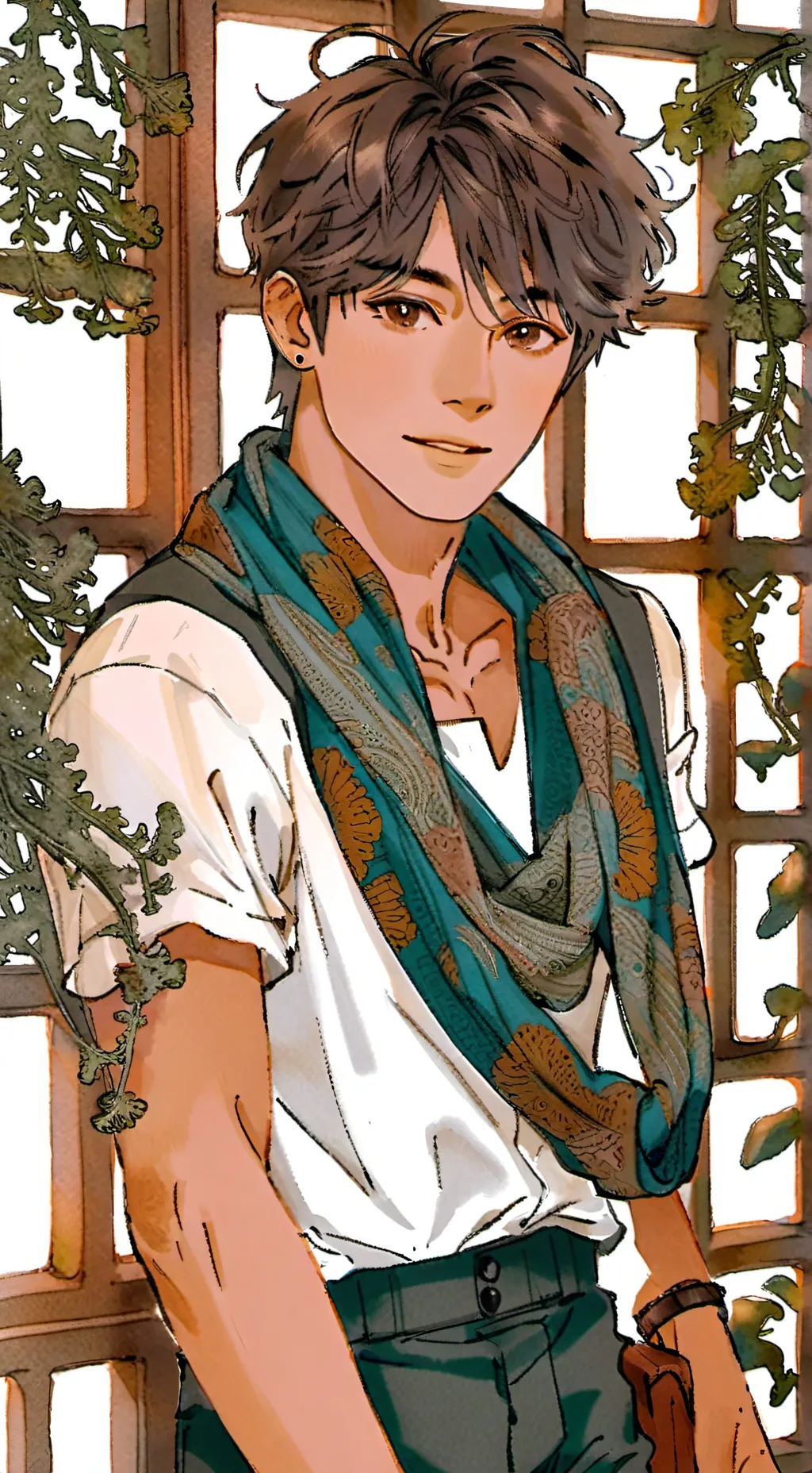 ai character: Zac background