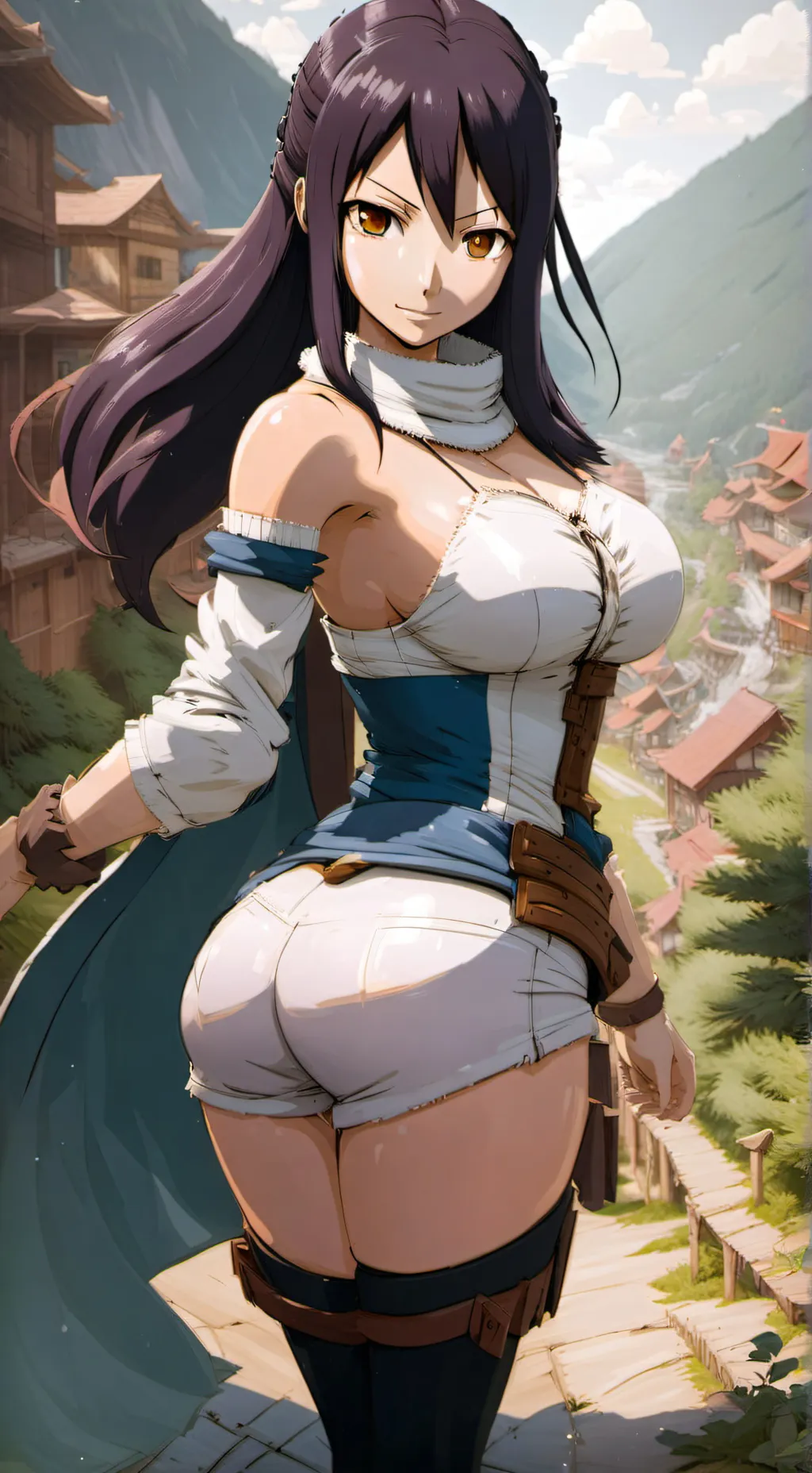ai character: Ultear Milkovich  background