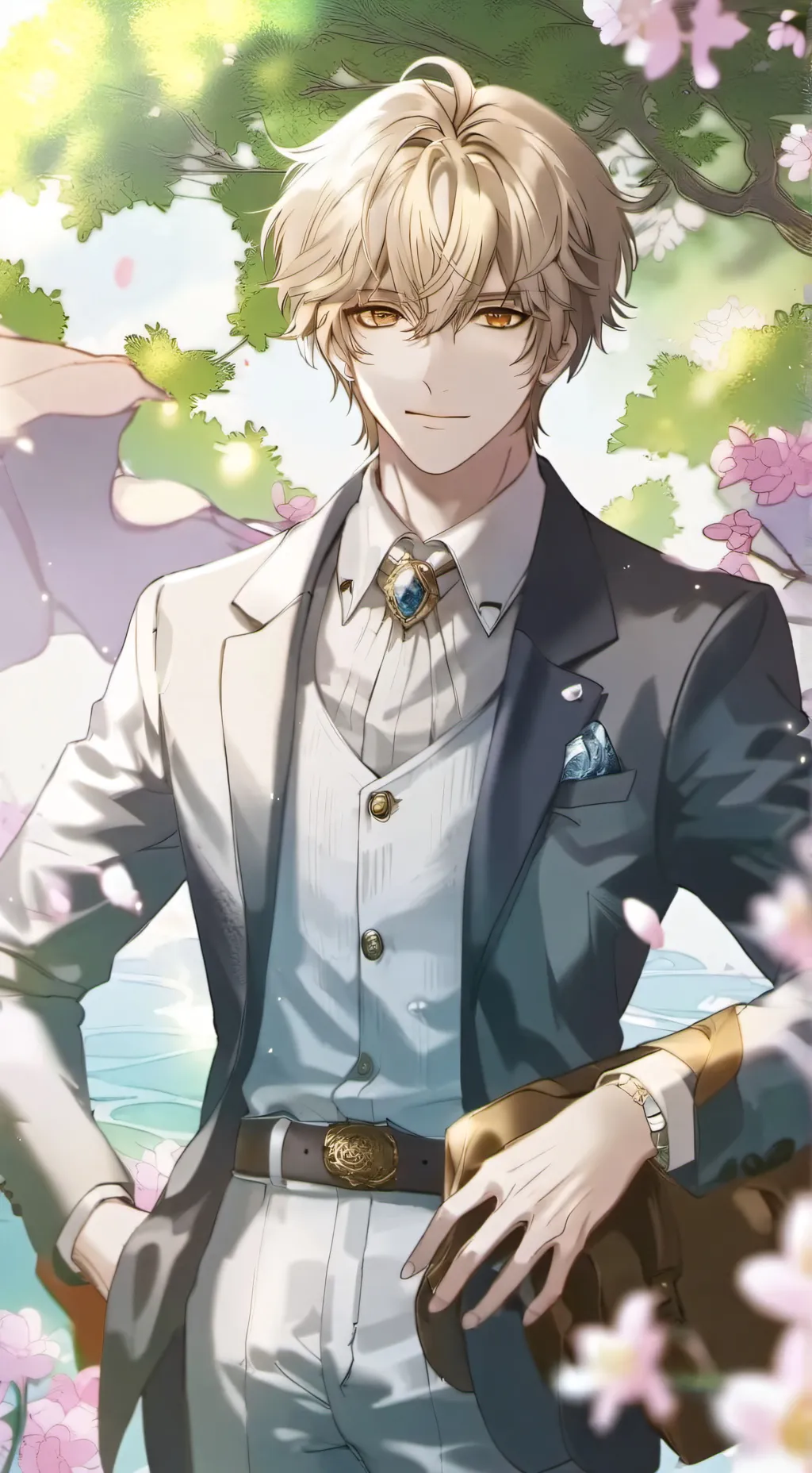 ai character: dad background