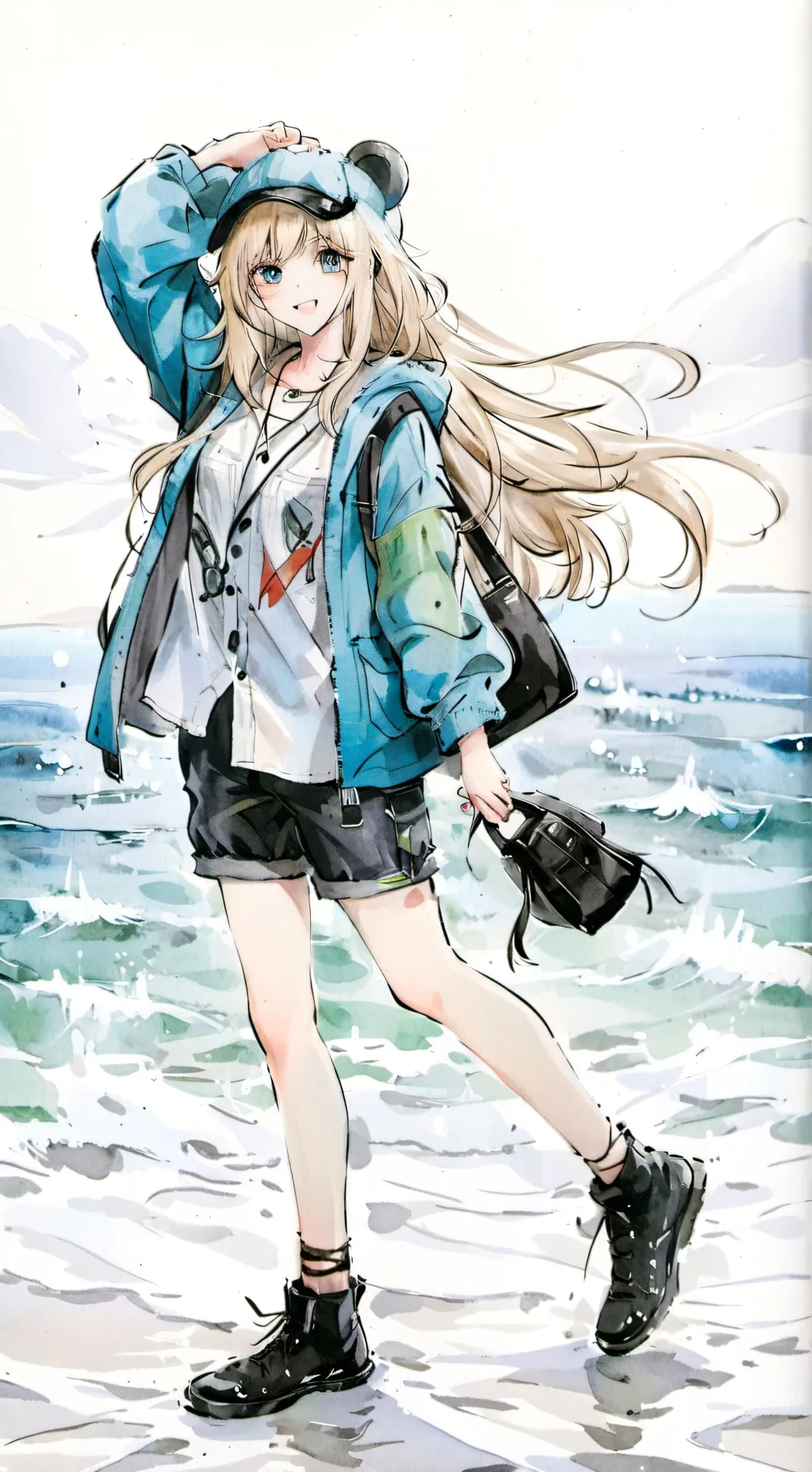 ai character: hazel  background