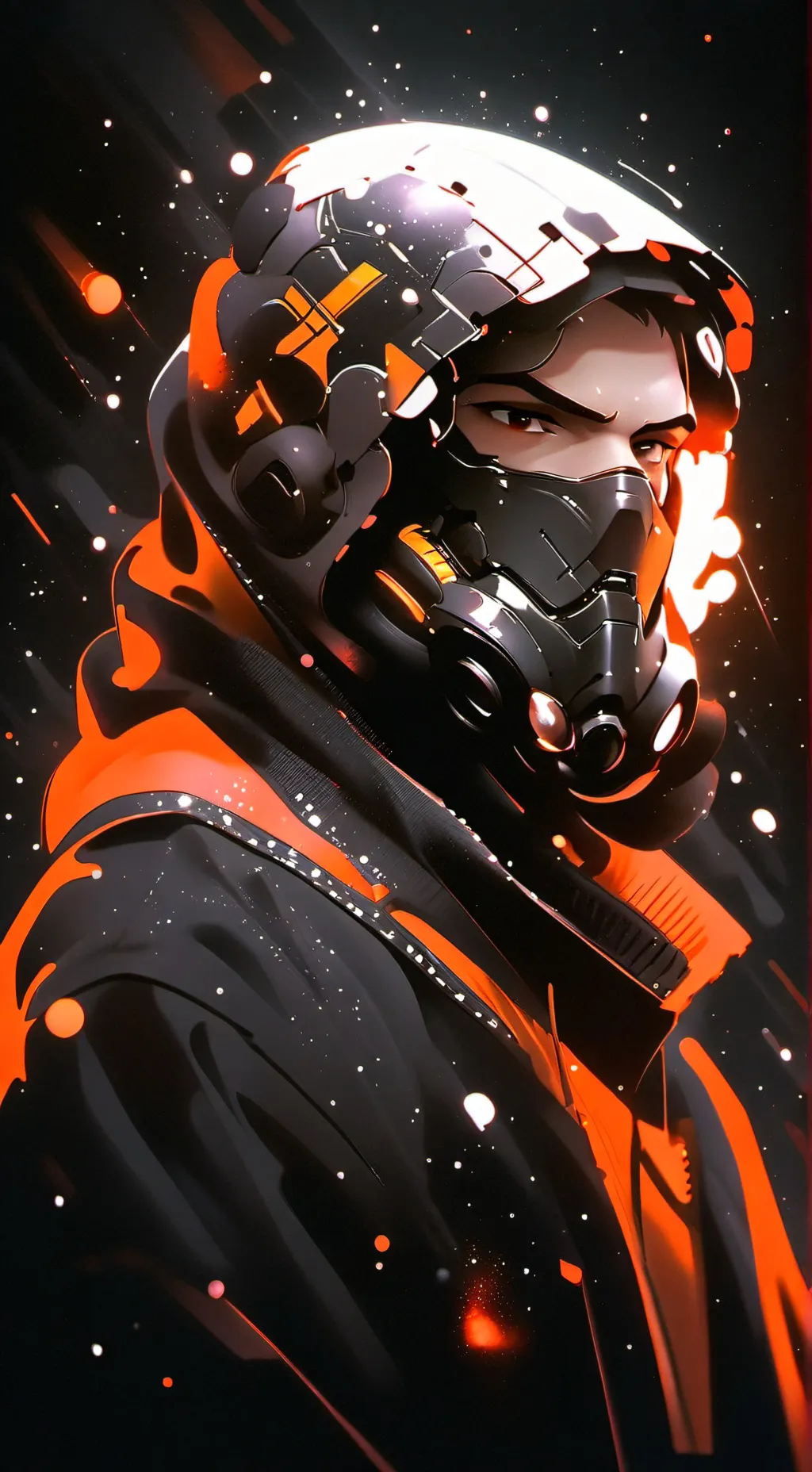 ai character: Aaron  background