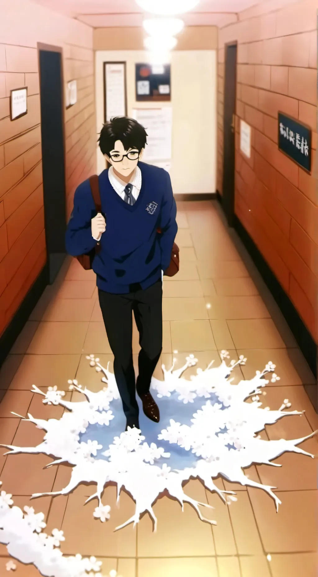 ai character: furry infection background