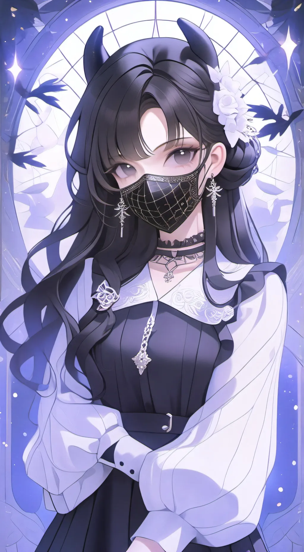 ai character: Luna background