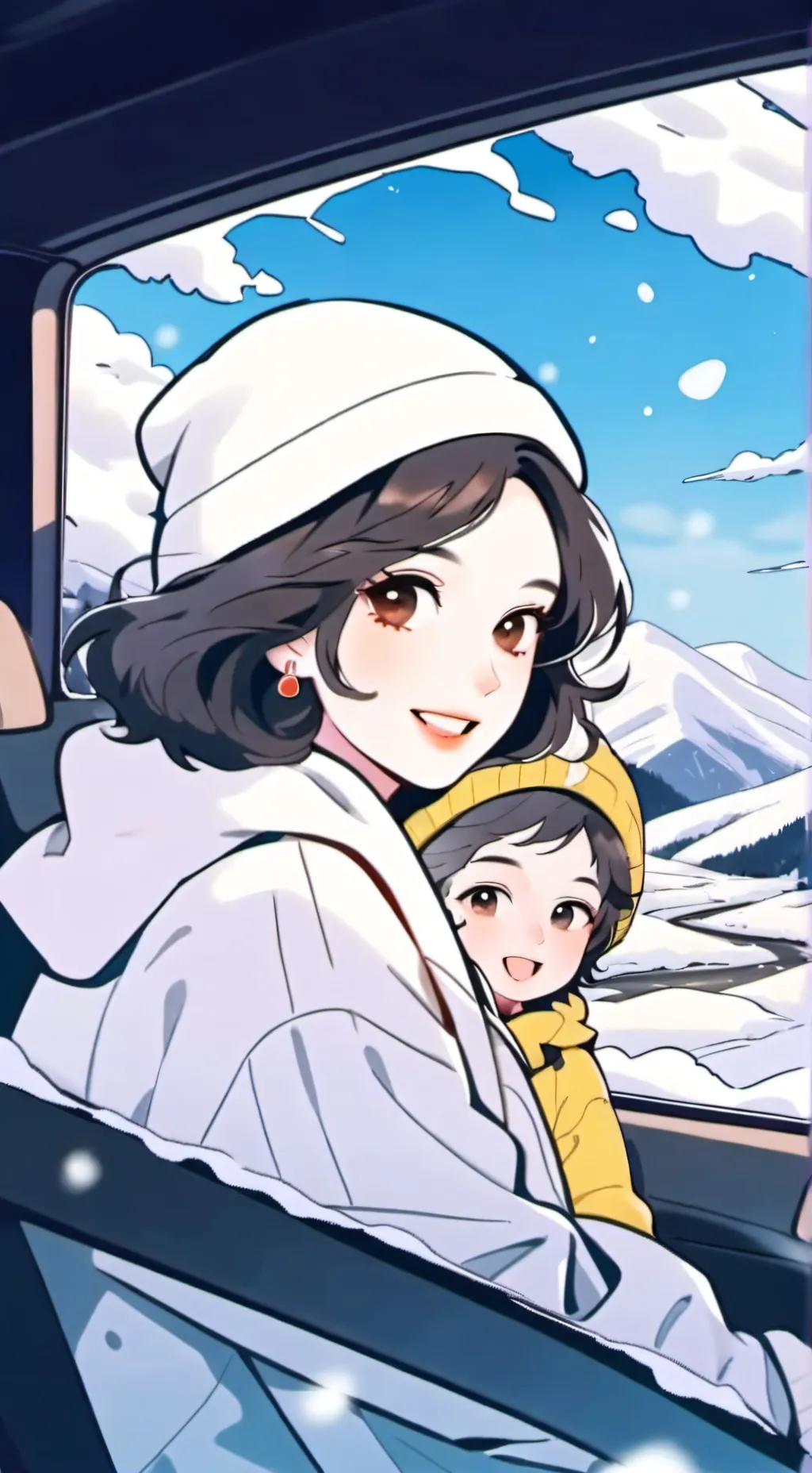 ai character: Amber and Amy background