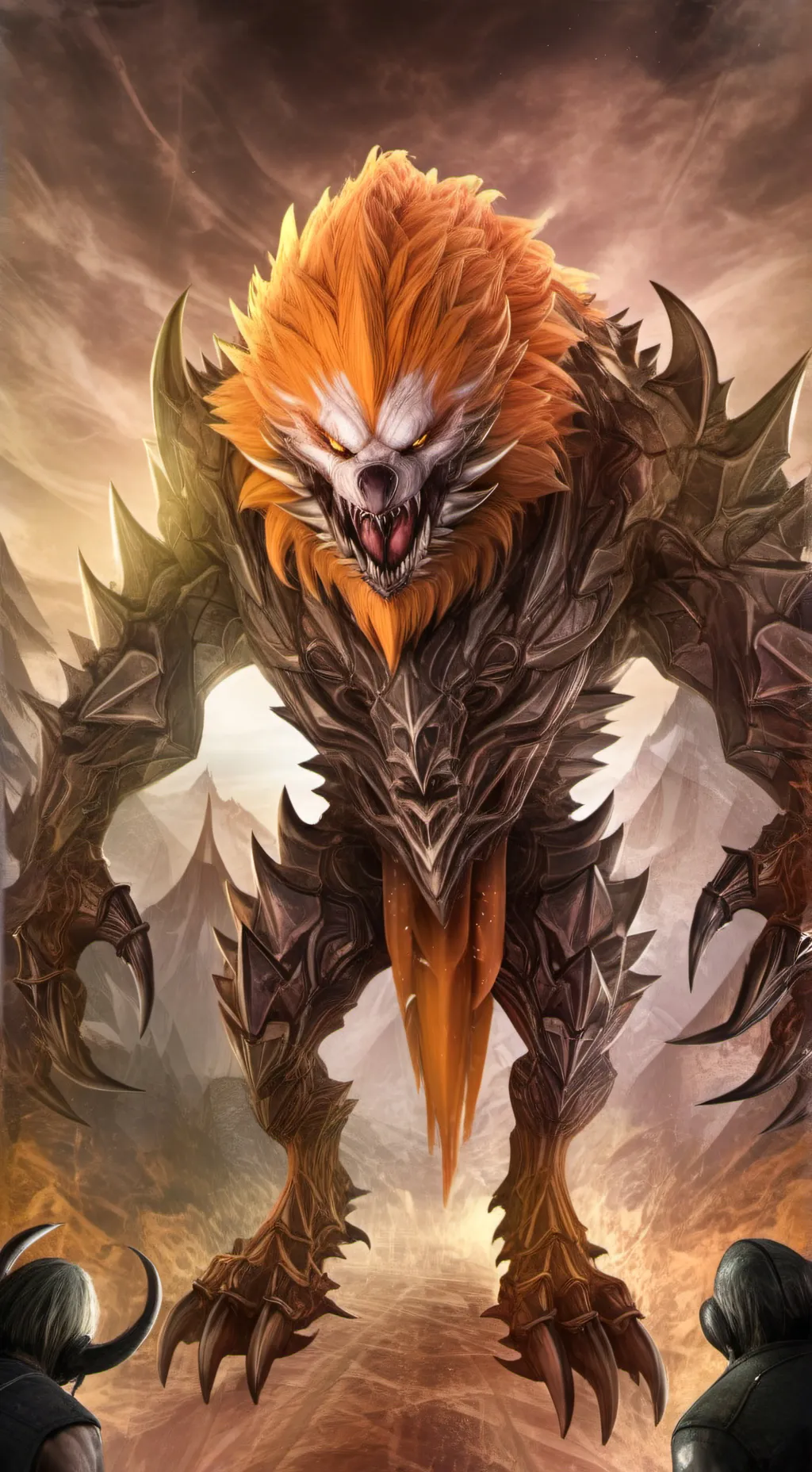 ai character:  Fireclaw background
