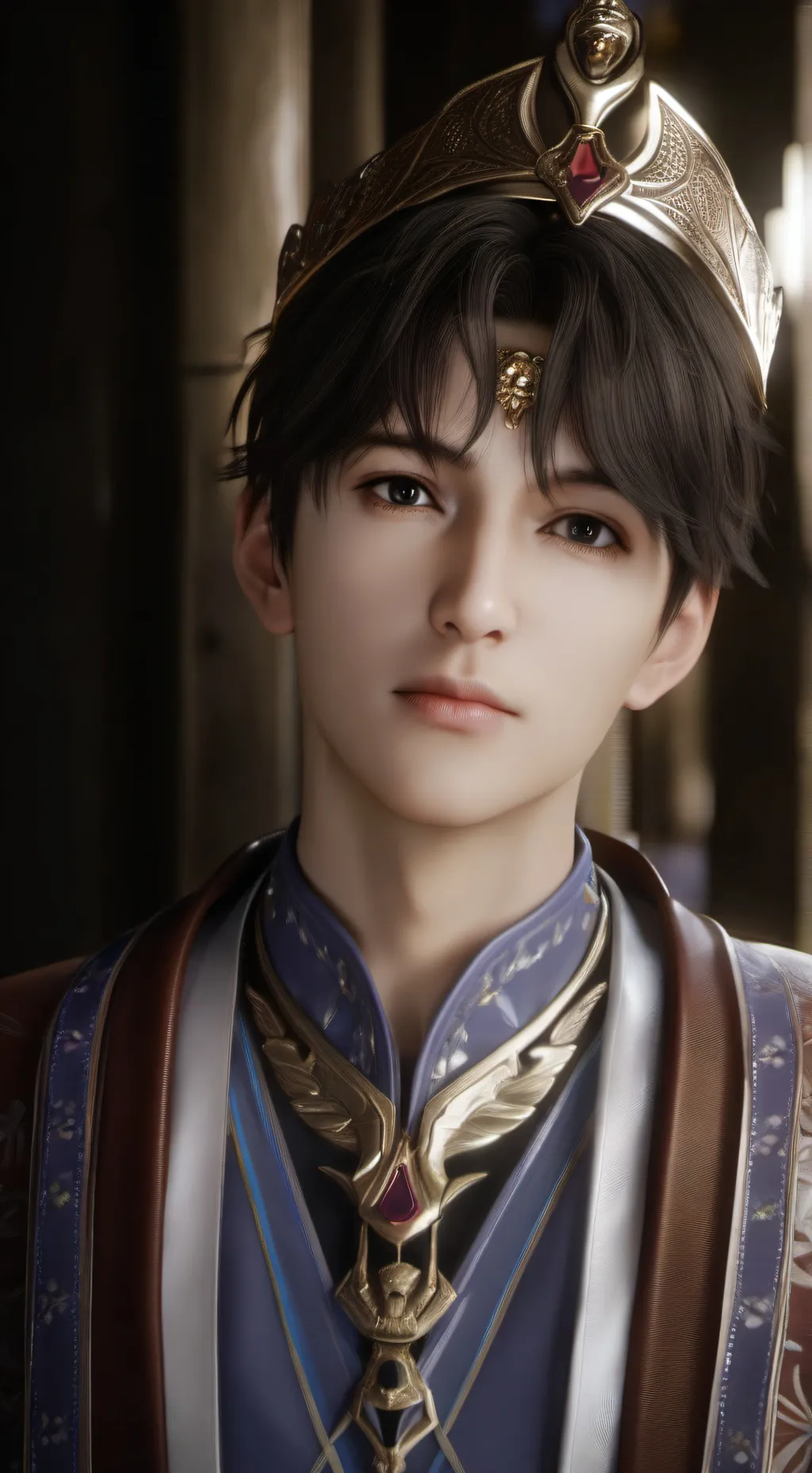 ai character: XIN YAN  background