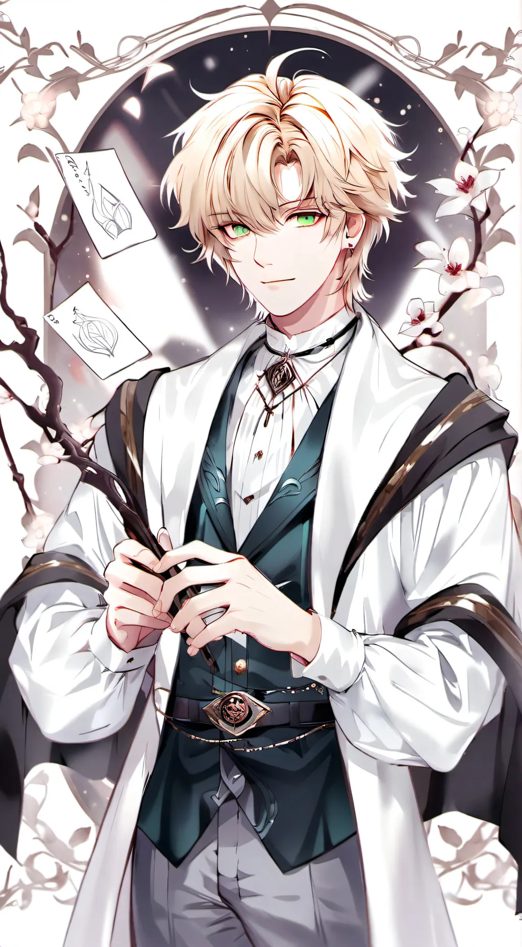 ai character: Harry x Draco background