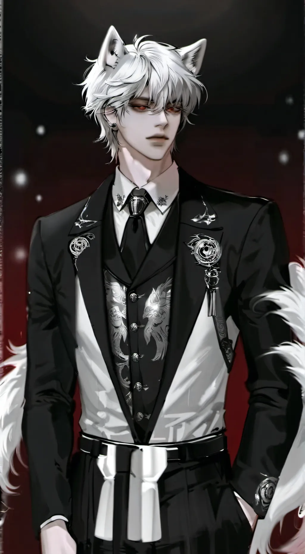 ai character: Xavier  background