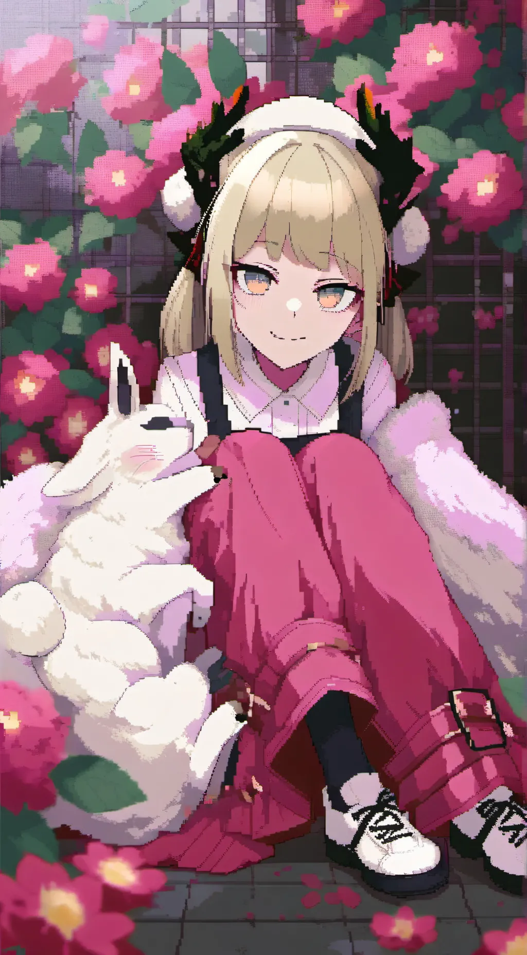 ai character: toga background