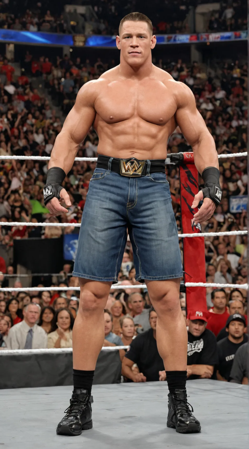 ai character: john cena background