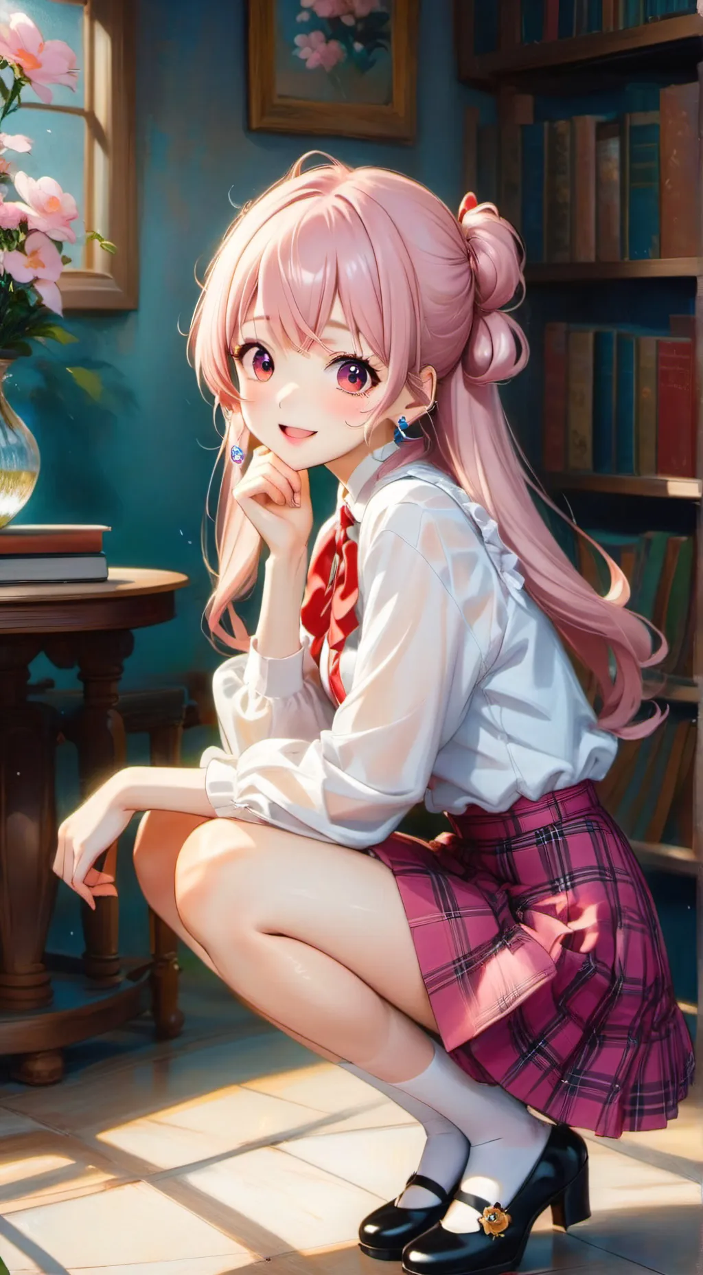 ai character: Naomy background
