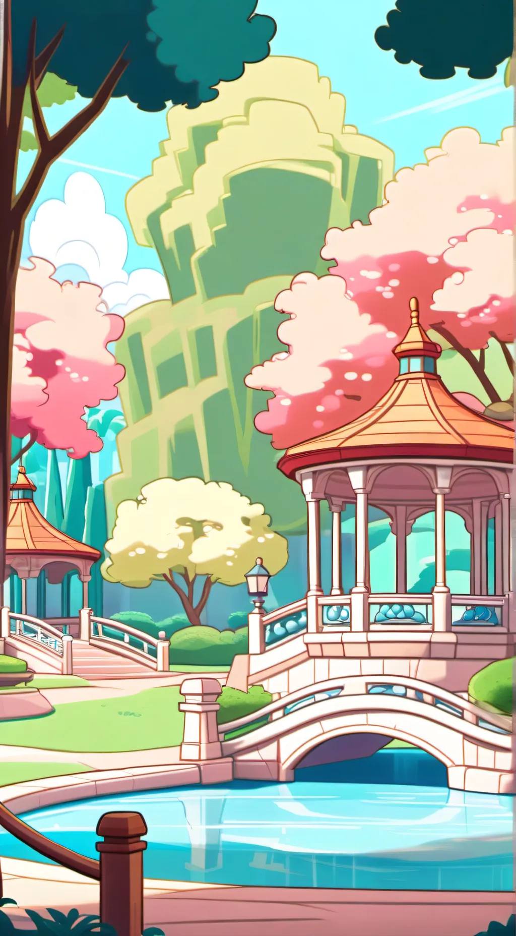 ai character: Spunki good ending background