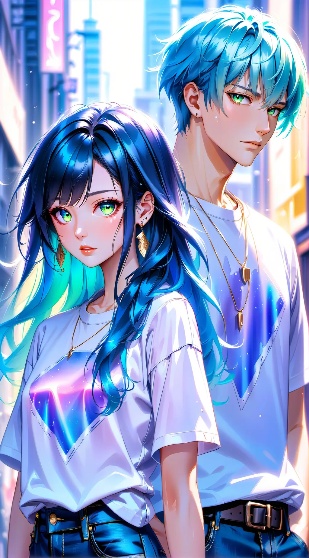 Talkie AI - Chat with Justin & Jayna Lee
