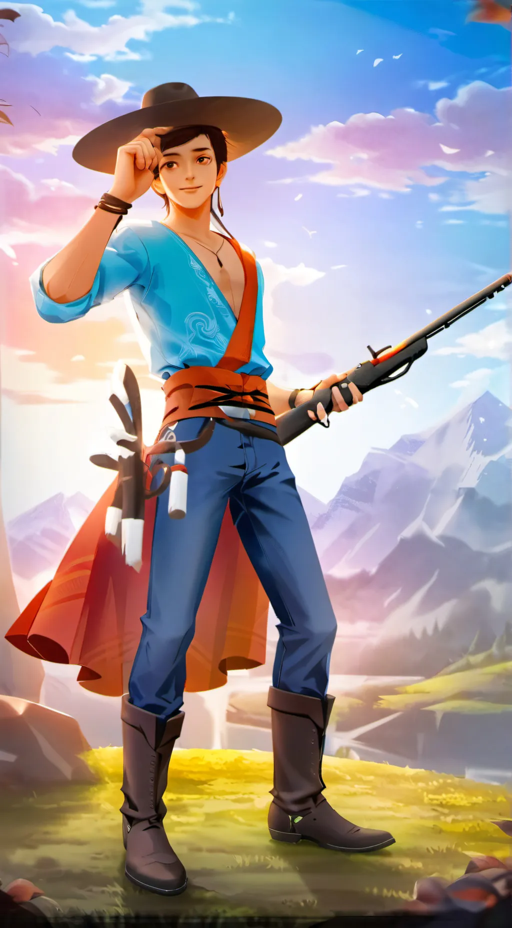 ai character: jake background